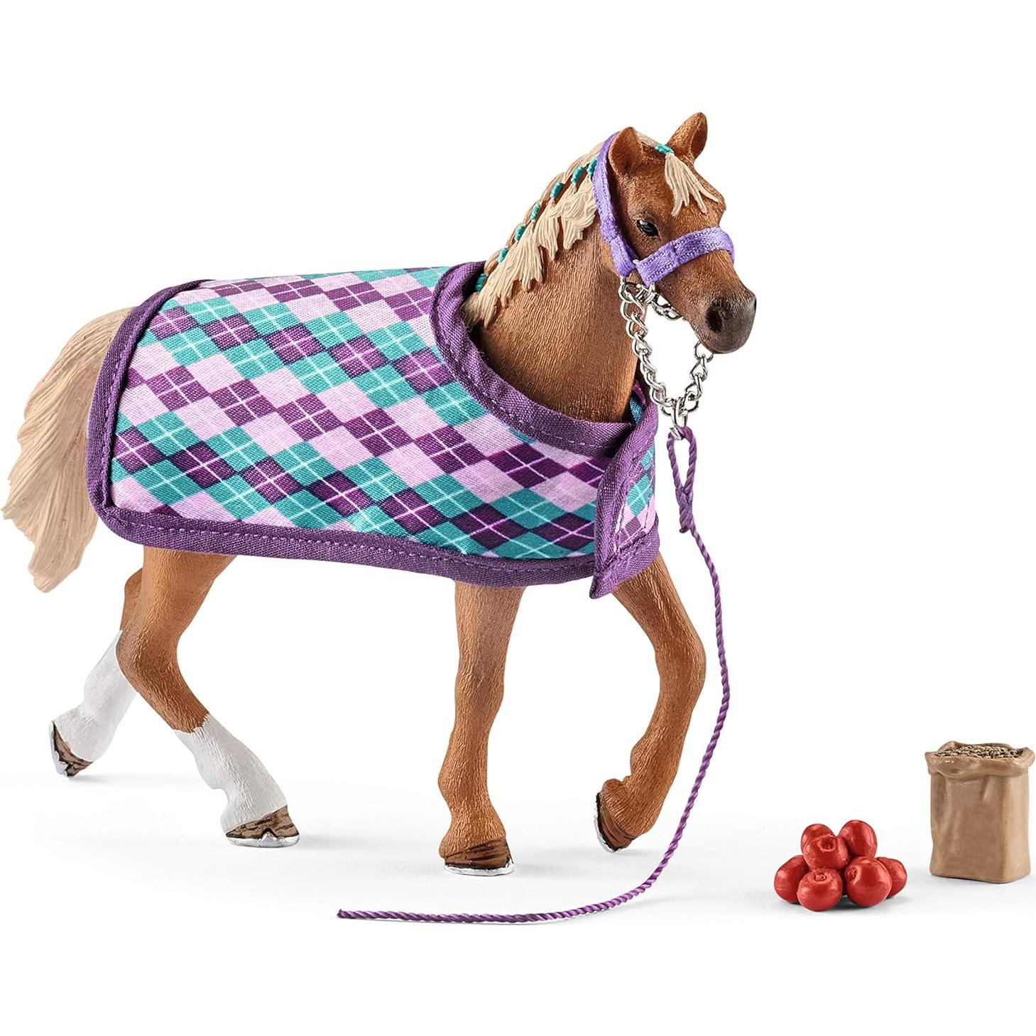 Set de Juguetes Caballo Pura Sangre Schleich 5 Piezas