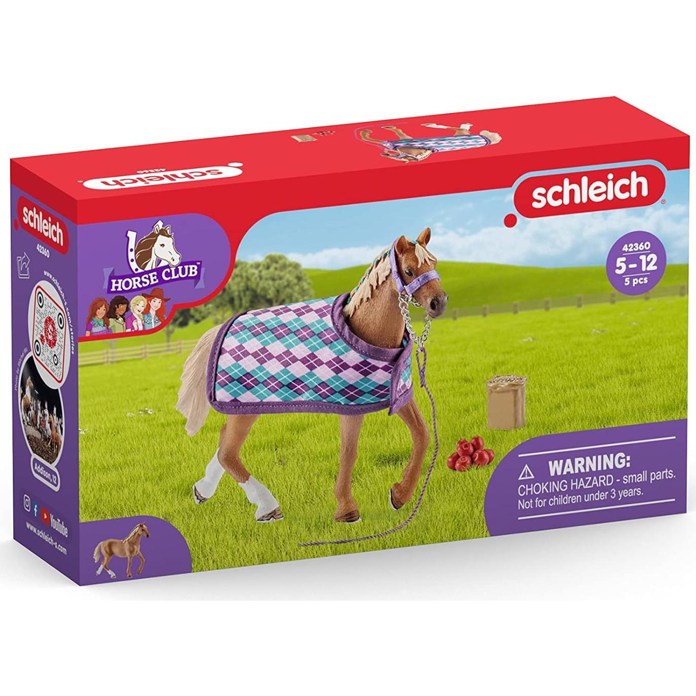Set de Juguetes Caballo Pura Sangre Schleich 5 Piezas