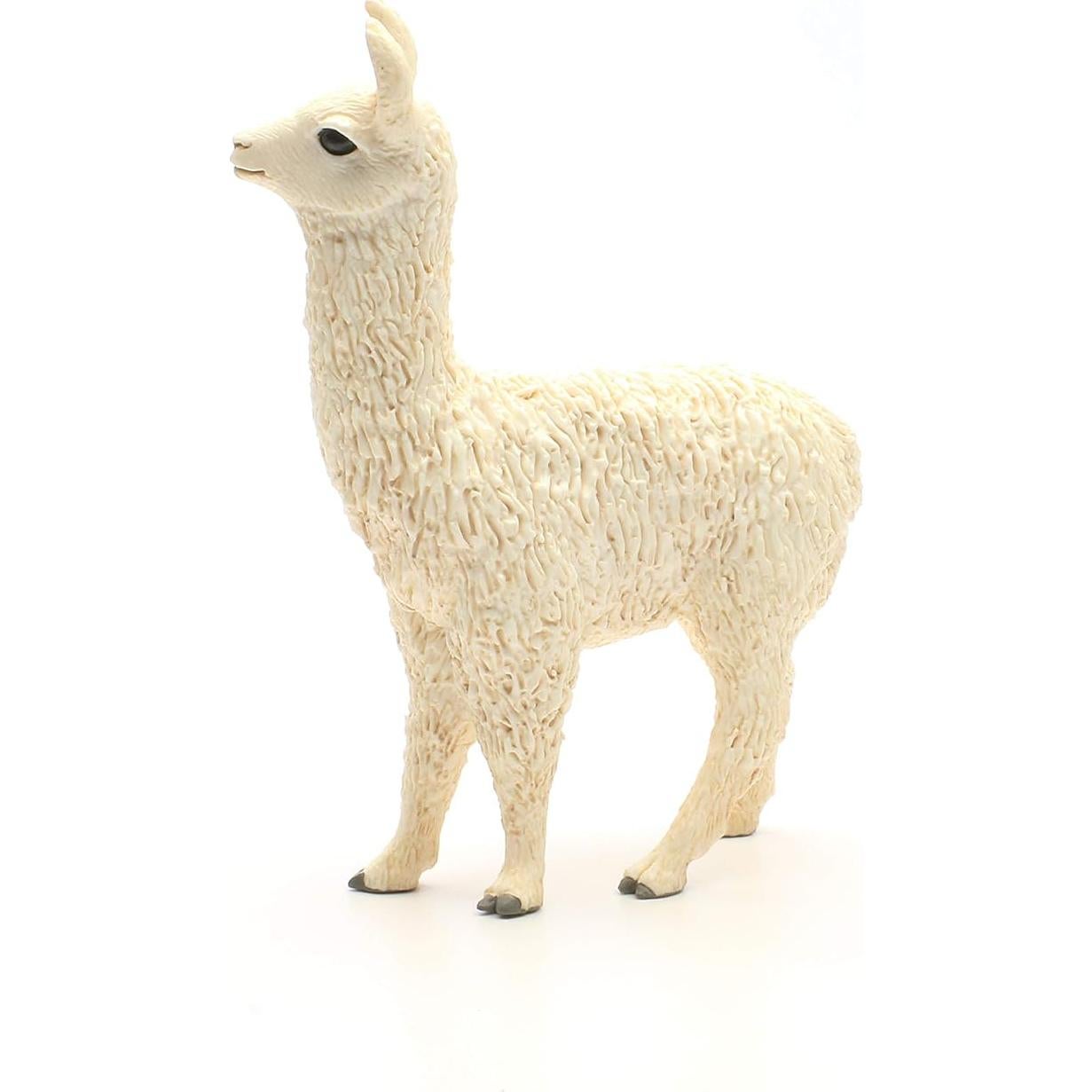 Figura de Llama Schleich - Mundo de Granja, 7.1x3.0x9.7 cm