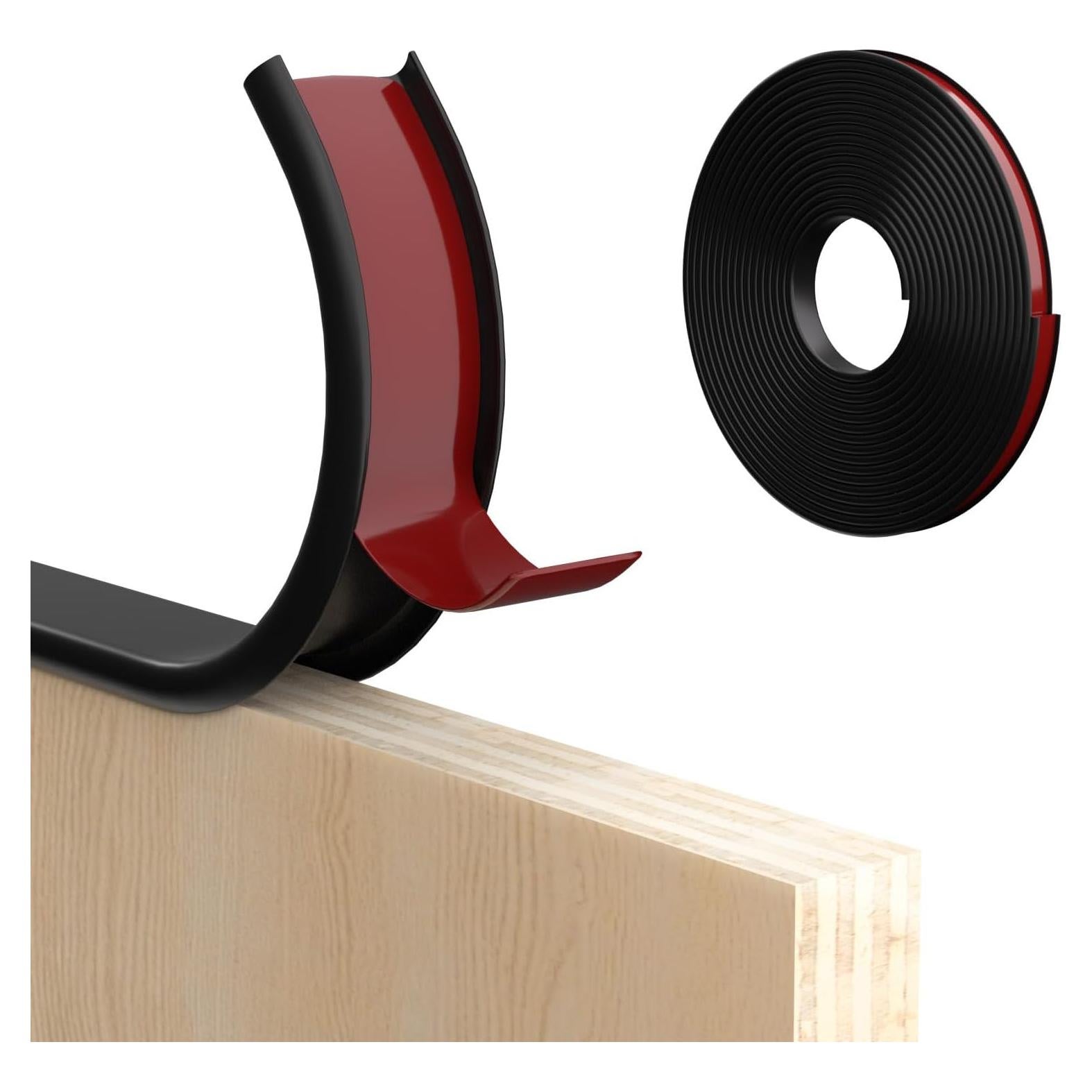 Banda de Bisel TPE Autoadhesiva Orgthin 20 pies Negro