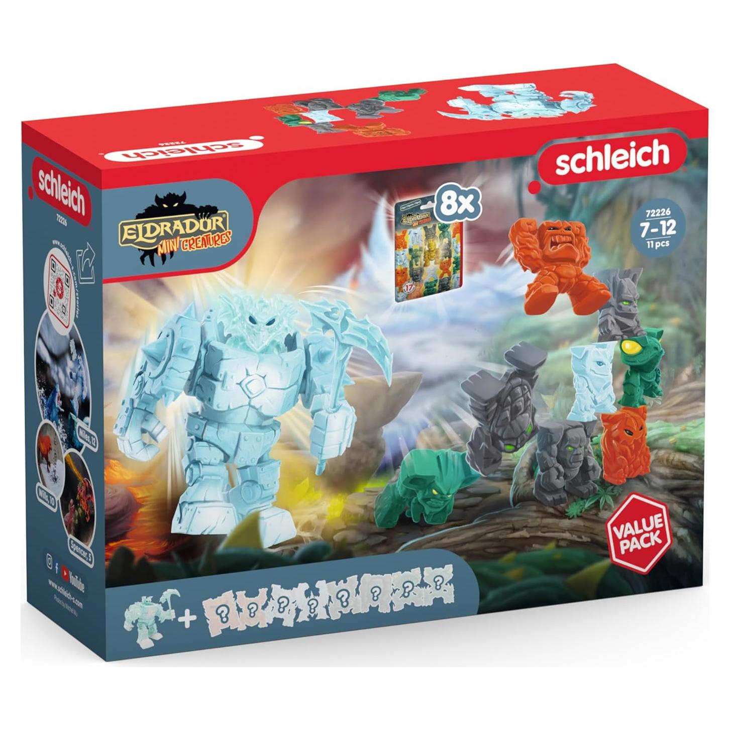 Robot de Hielo Schleich 72226 + 8 Minis Eldrador