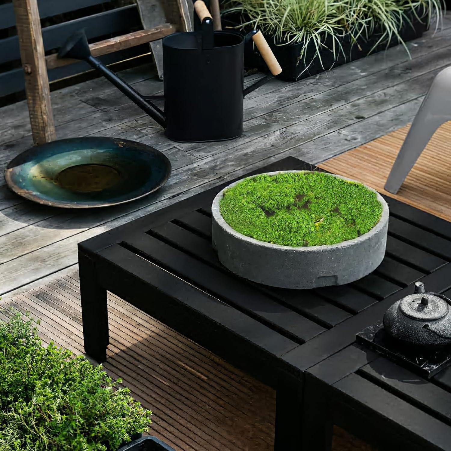 Almohadas de Musgo Verde FAICOIA 0.42 m² para Decoración