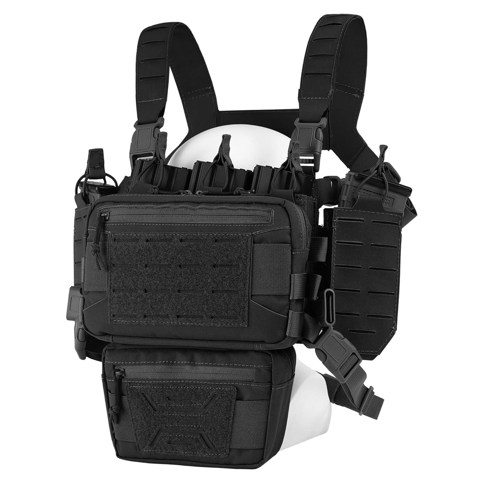 Arnés Táctico VOTAGOO Modular Ajustable con Bolsa Revistas 5.56/7.62