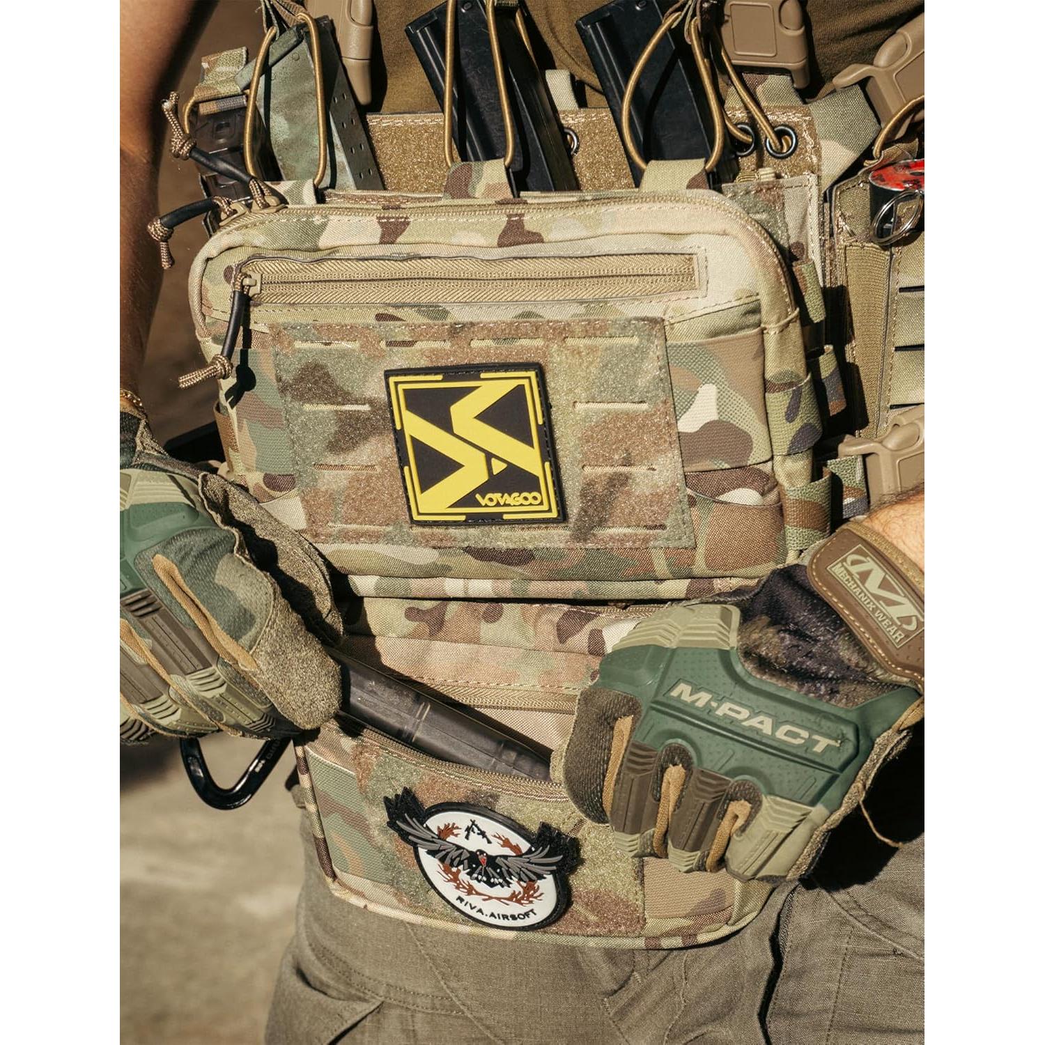 Arnés Táctico VOTAGOO Modular Ajustable con Bolsa Revistas 5.56/7.62