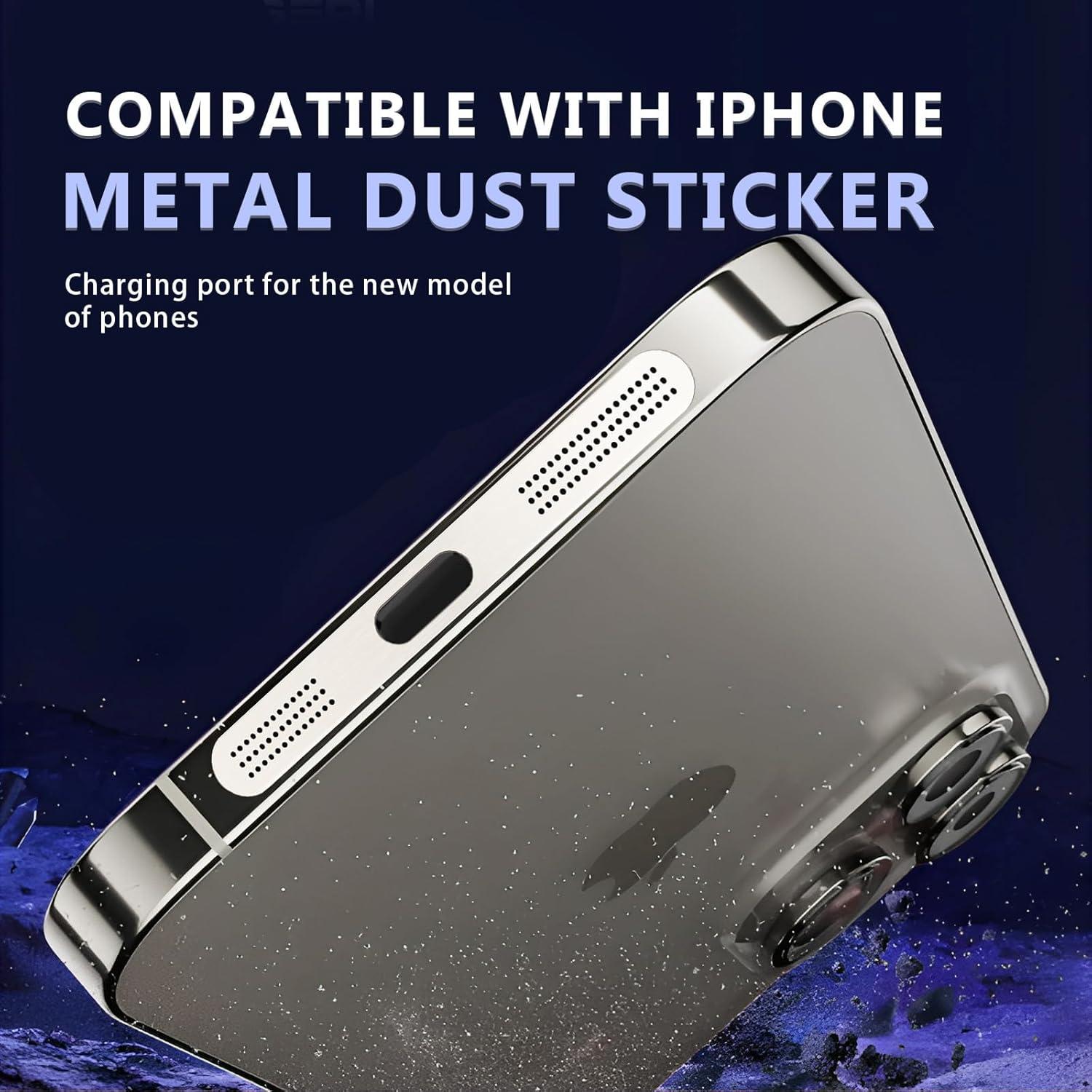 Tapones Antipolvo MysticHome para iPhone 16/17 Pro - 5 Piezas