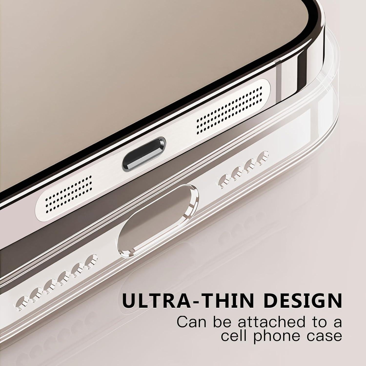 Tapones Antipolvo MysticHome para iPhone 16/17 Pro - 5 Piezas