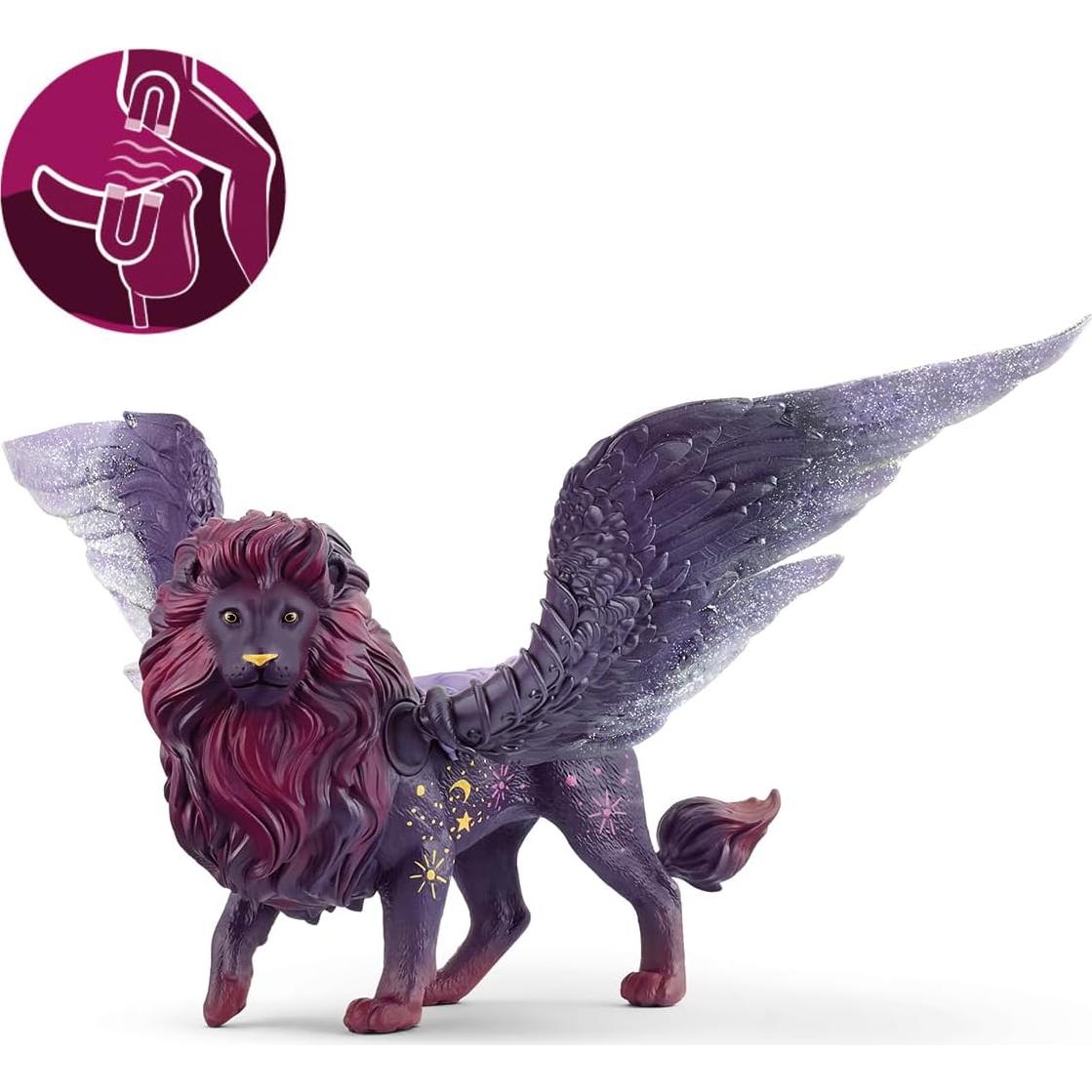 Schleich Bayala - León de Luna Brillante 13 cm Juguete