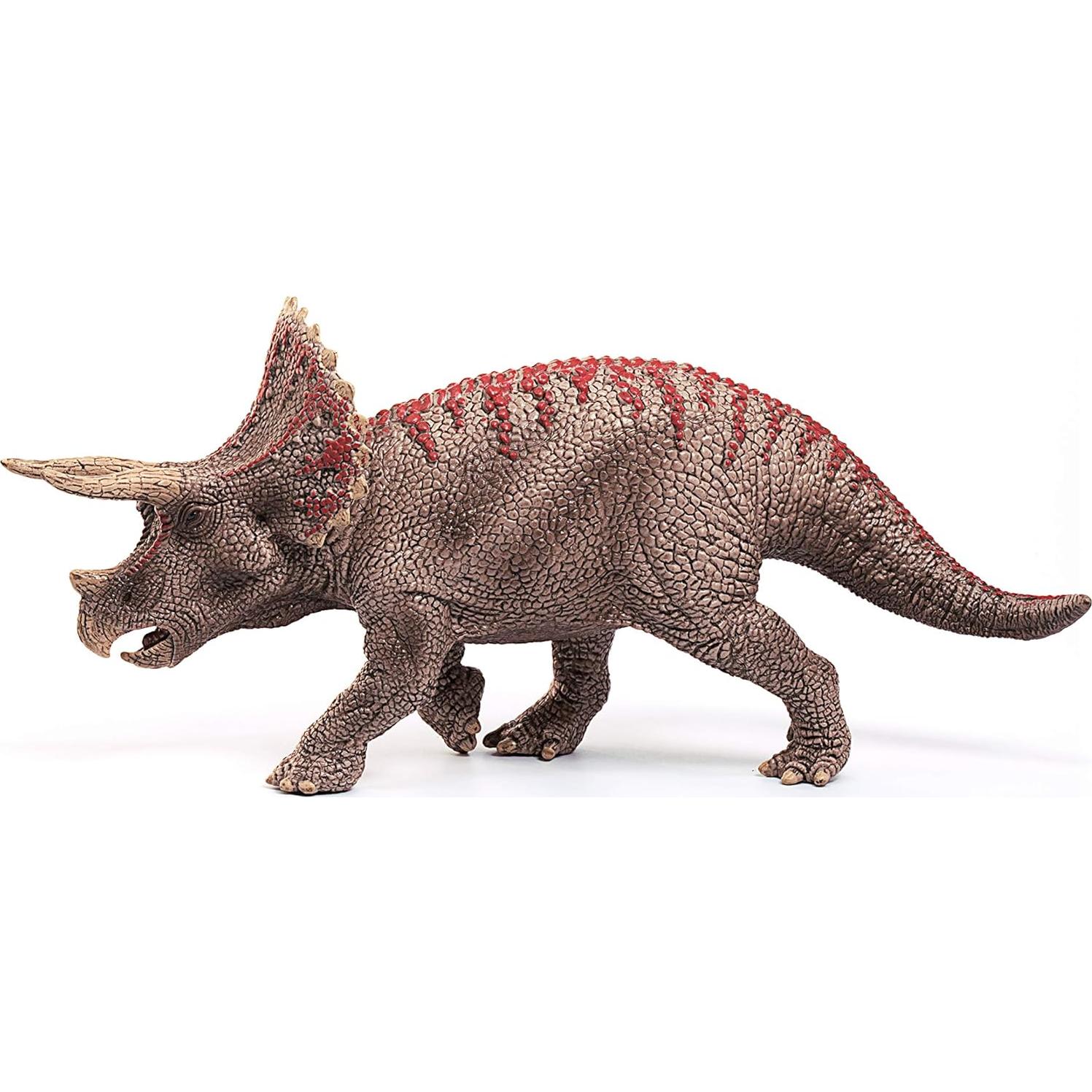 Figura Triceratops Realista Schleich 21.1x5.2x9.8cm 260g