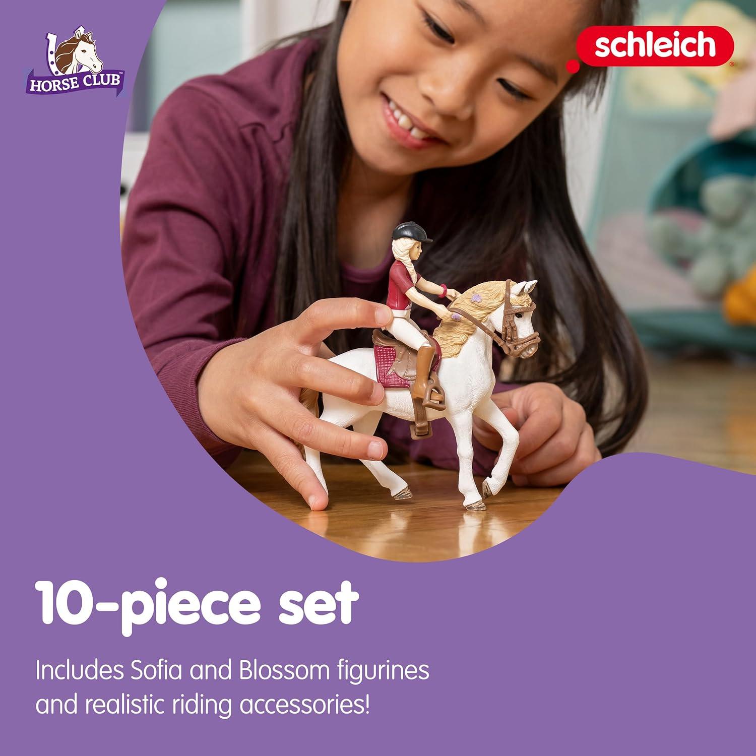Schleich Horse Club - Set Sofia y Blossom 10 Piezas