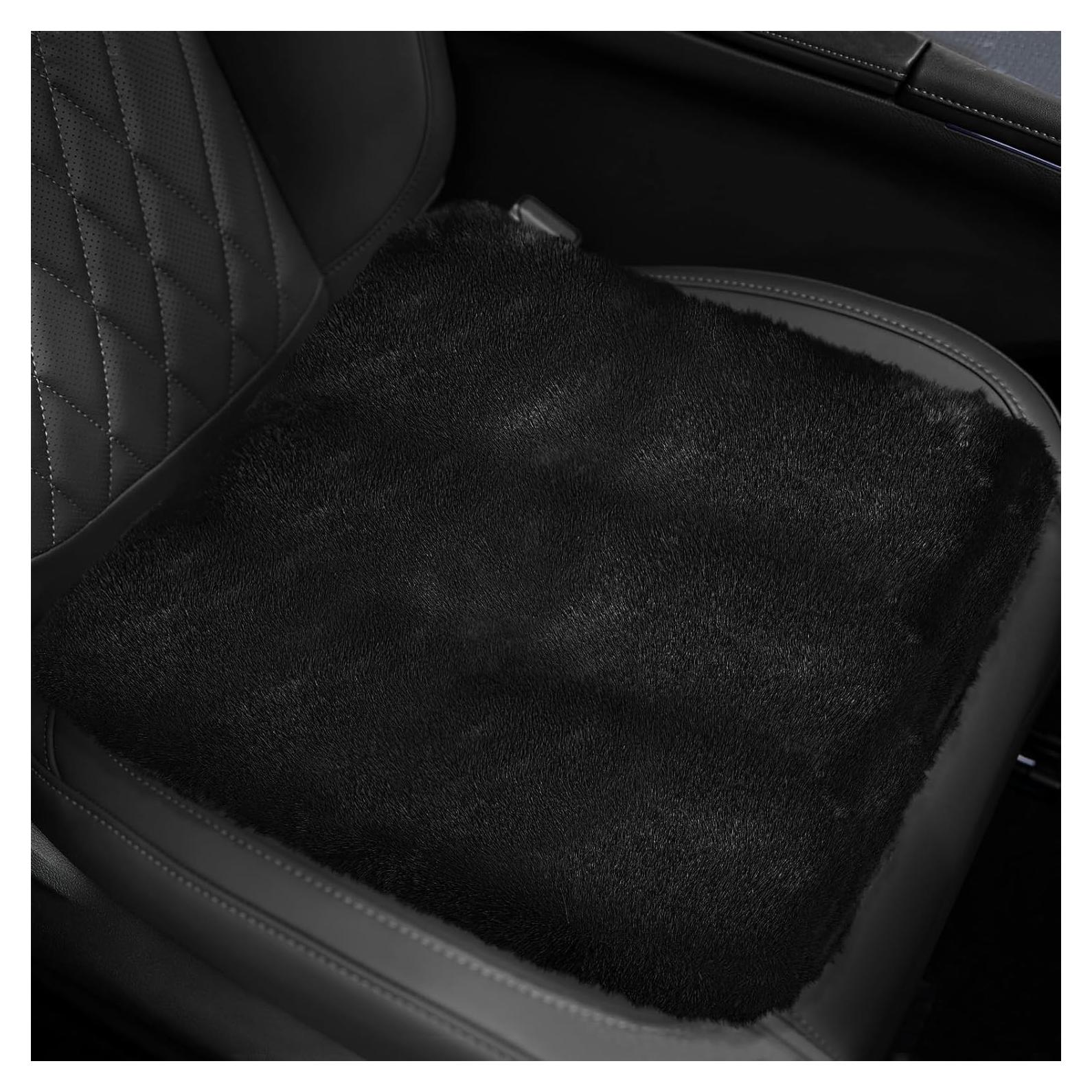 Cojín de Asiento de Coche Wuyaoyao de Lana Sintética 47x47cm