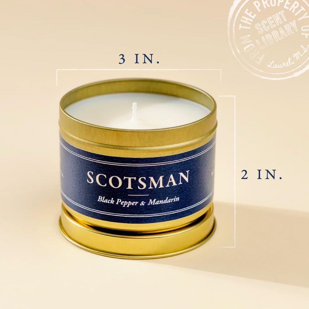 Vela Aromática 5 oz. Biblioteca de Aromas - Pimienta Negra y Mandarina