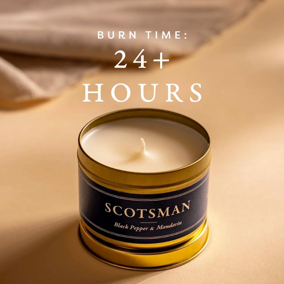 Vela Aromática 5 oz. Biblioteca de Aromas - Pimienta Negra y Mandarina