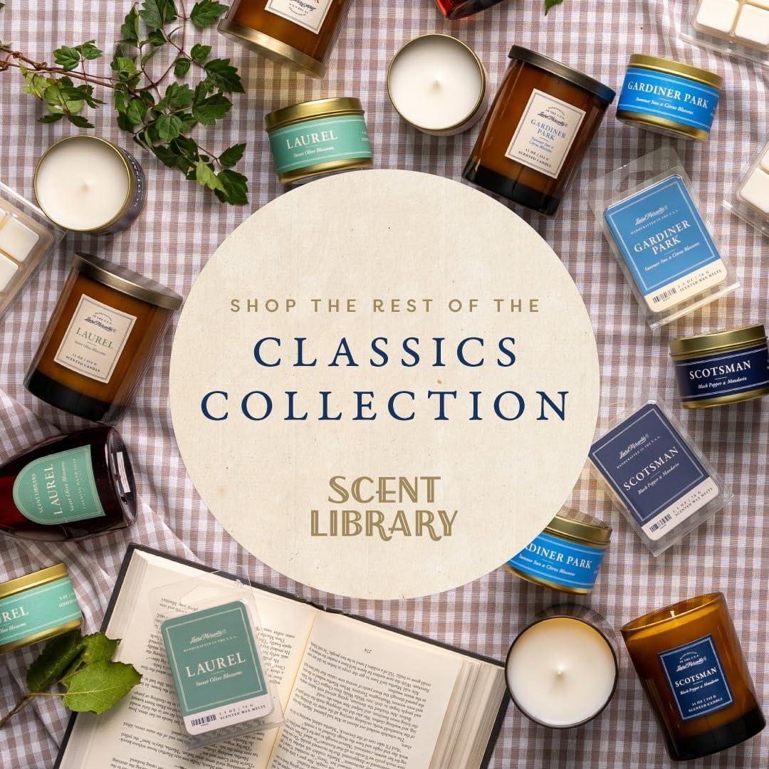 Vela Aromática 5 oz. Biblioteca de Aromas - Pimienta Negra y Mandarina