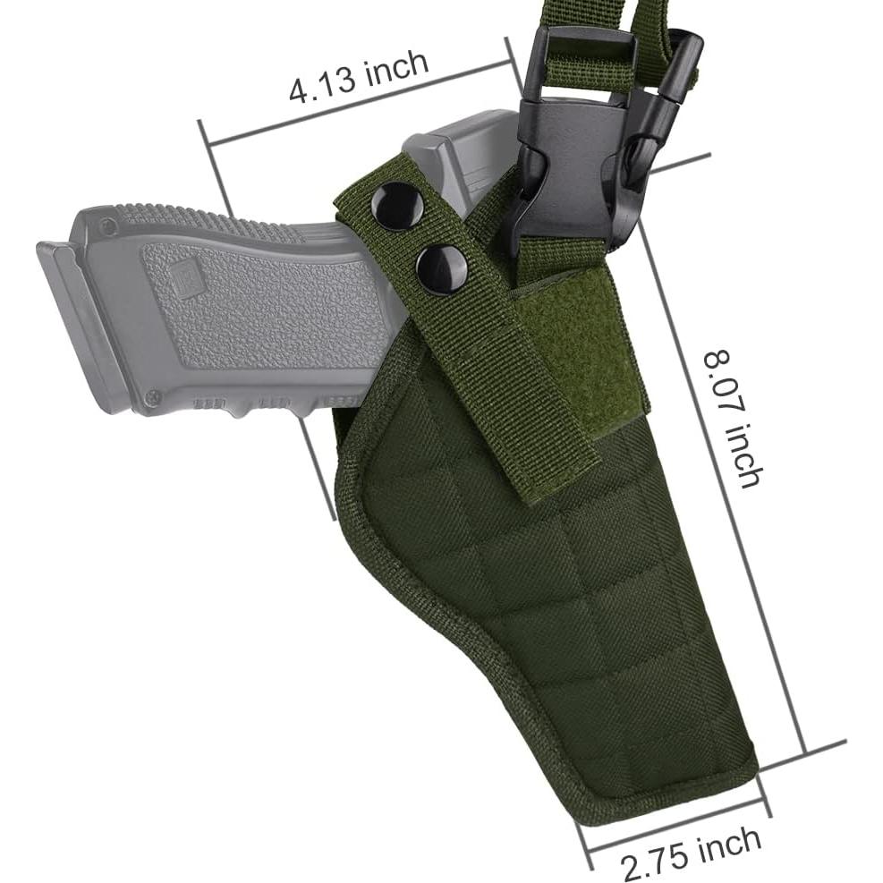 Funda de Hombro Xaegistac Airsoft Ajustable Unisex Verde Militar