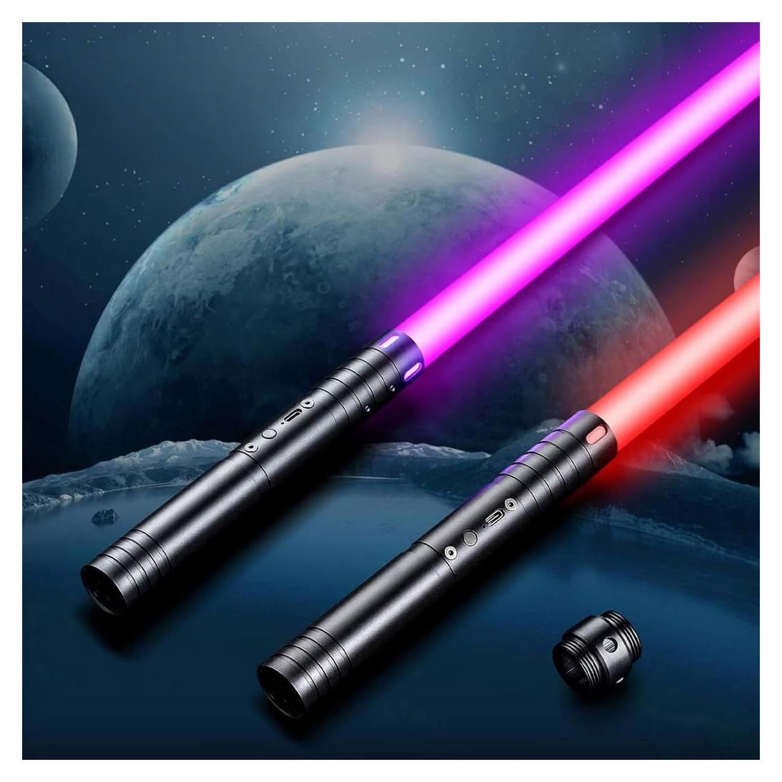 Sable de Luz RGB MozkeTo19 23" 15 Colores 4 Modos Recargable