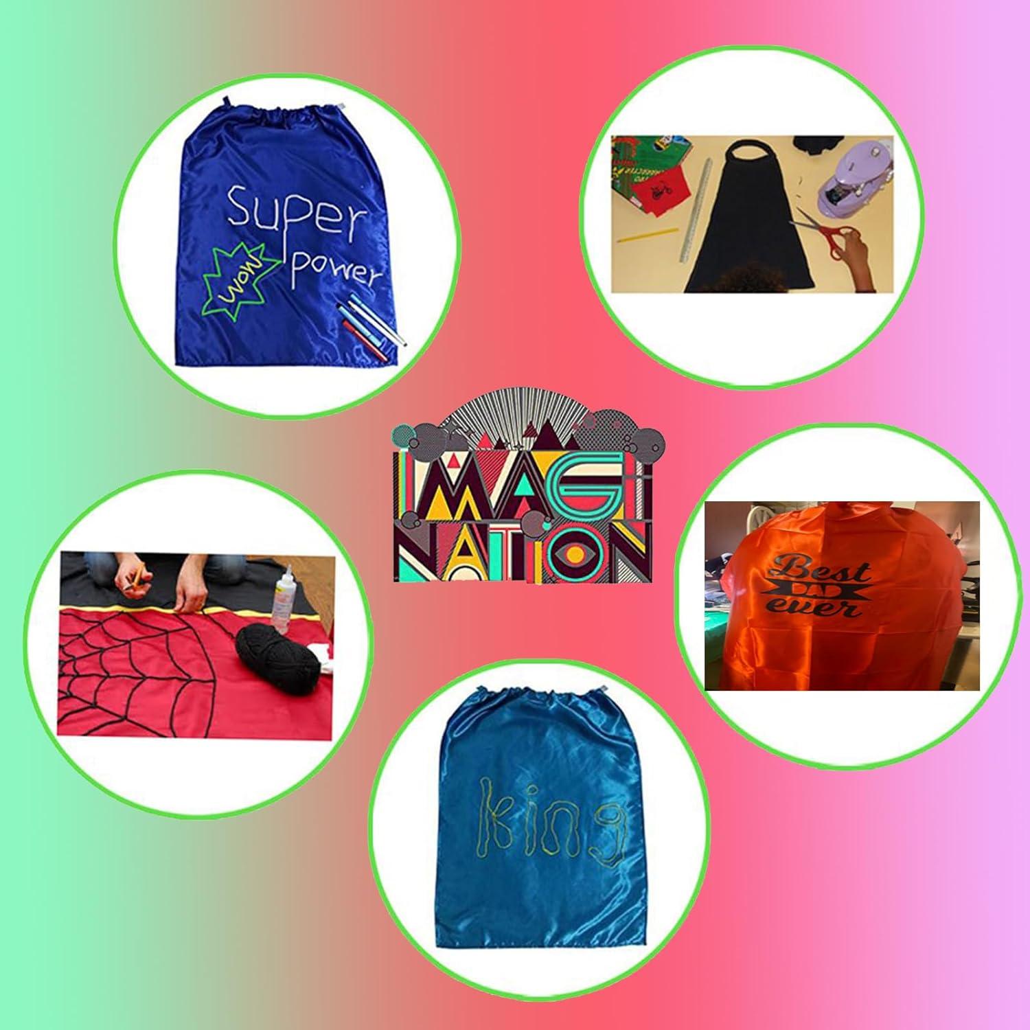 Capa de Superhéroe para Adultos con Máscara - Varios Colores