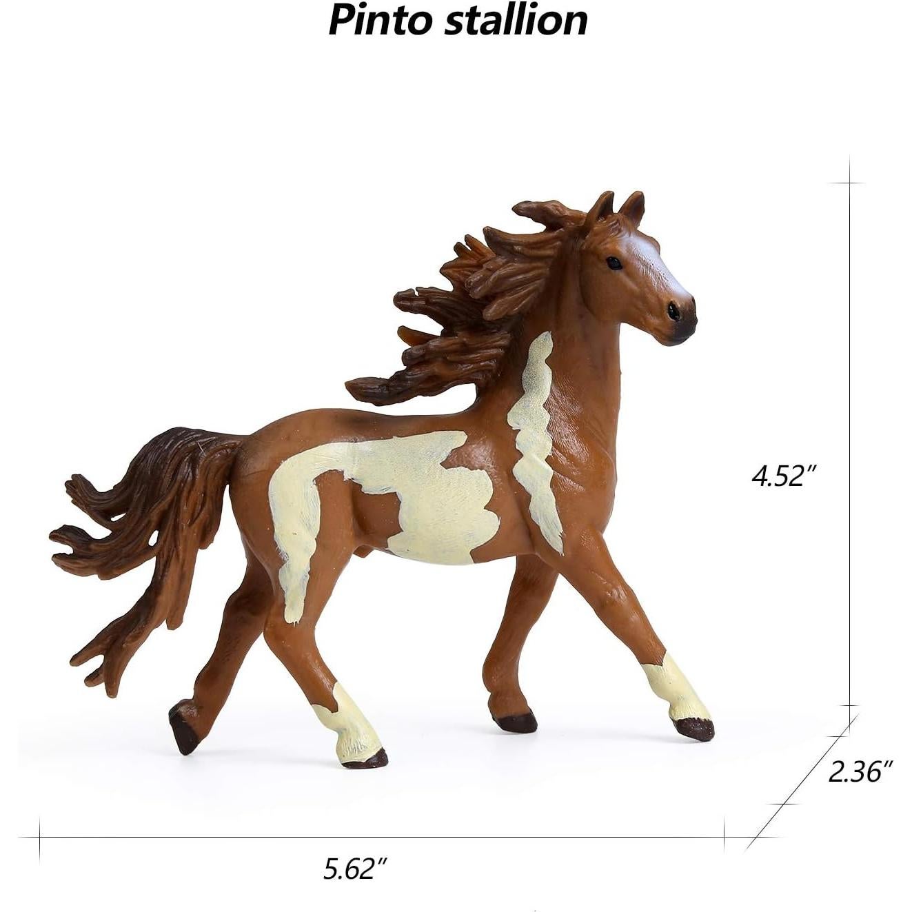 Figuras de Caballo UANDME 8PCS Juguetes para Niños