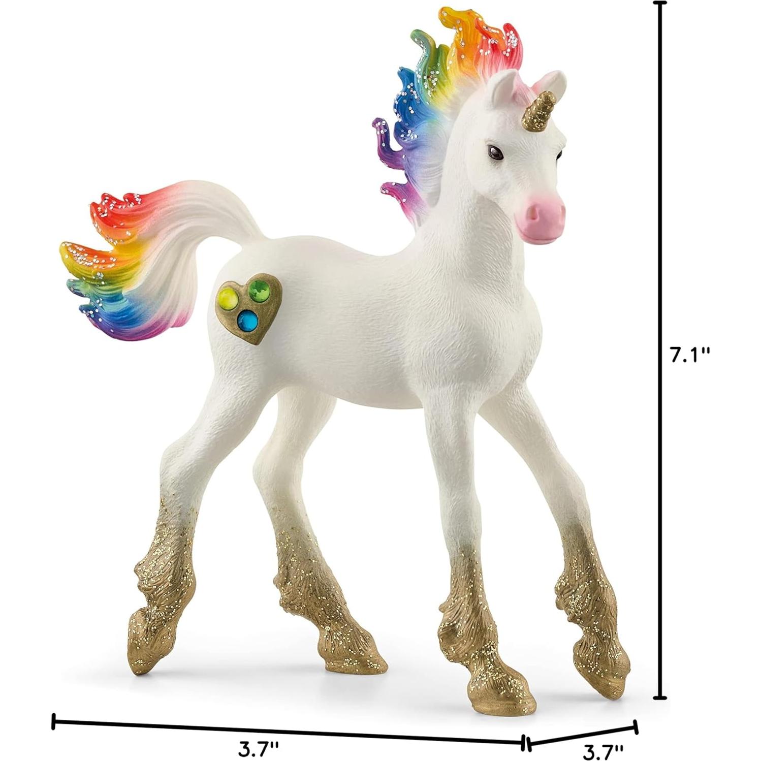 Unicornio Amor Arcoíris Schleich 9.4x9.4x18.03cm 5+