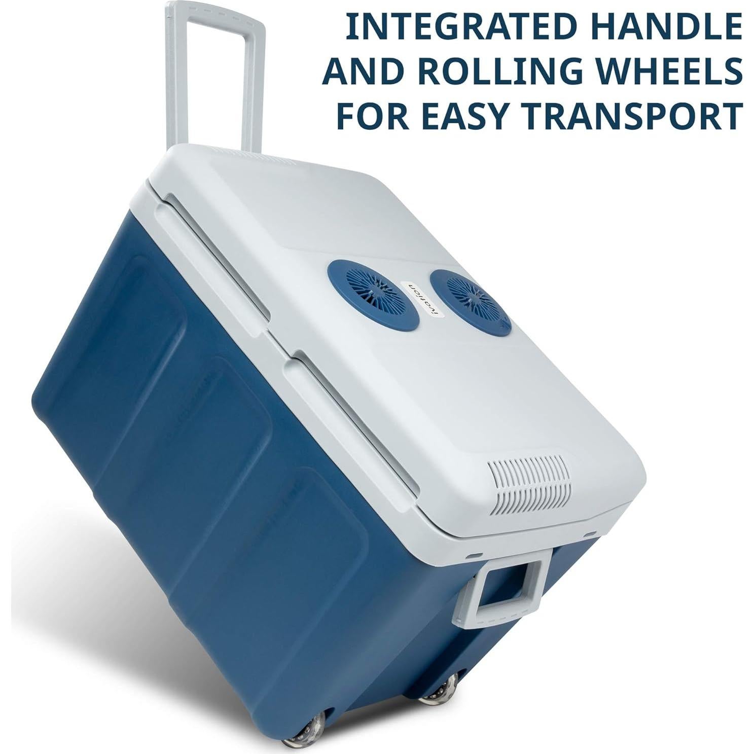 Enfriador y Calentador Eléctrico Ivation 45L con Ruedas