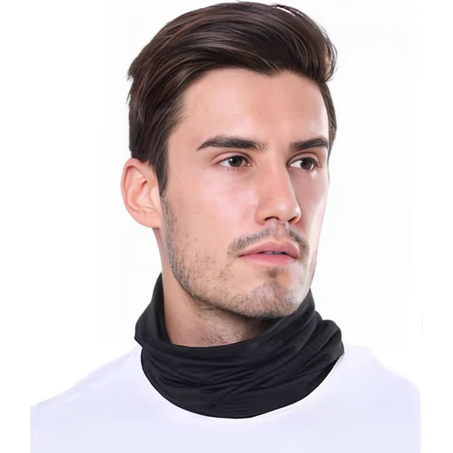 Balaclava UV a Prueba de Viento para Ciclismo y Motocicleta - Talla Única - Negro