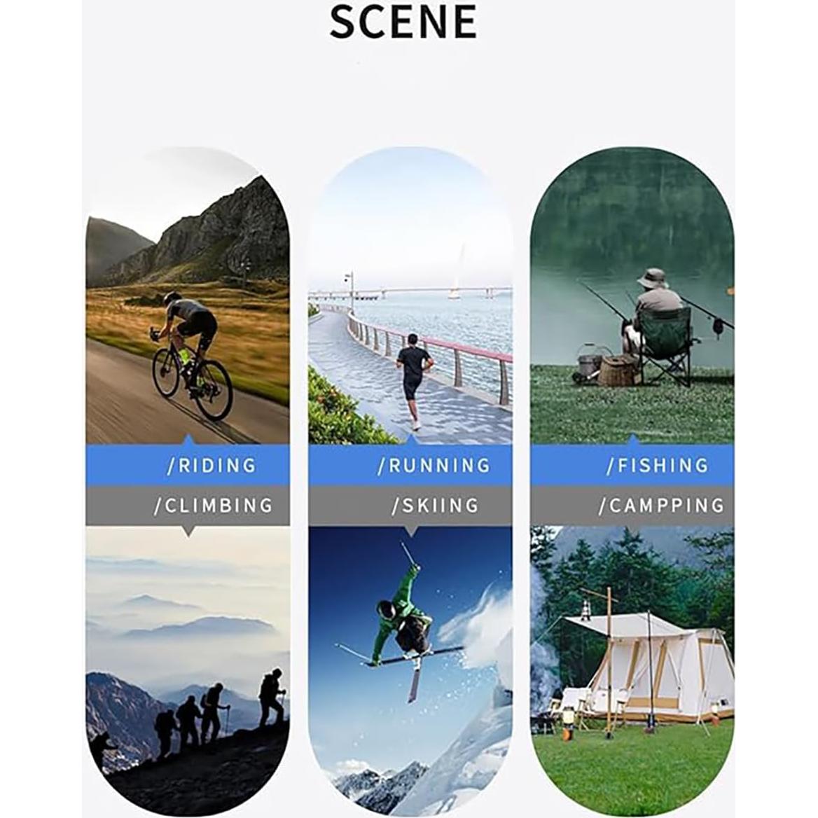 Balaclava UV a Prueba de Viento para Ciclismo y Motocicleta - Talla Única - Negro