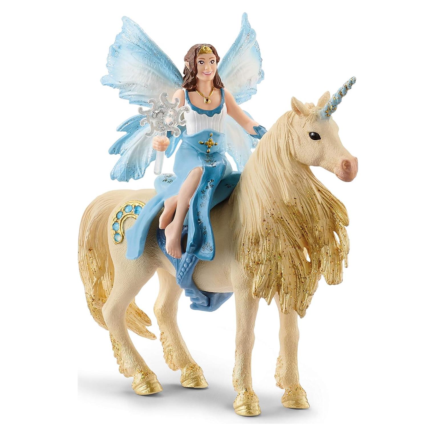 Set de Juguetes Sirena Eyela y Unicornio Dorado Schleich