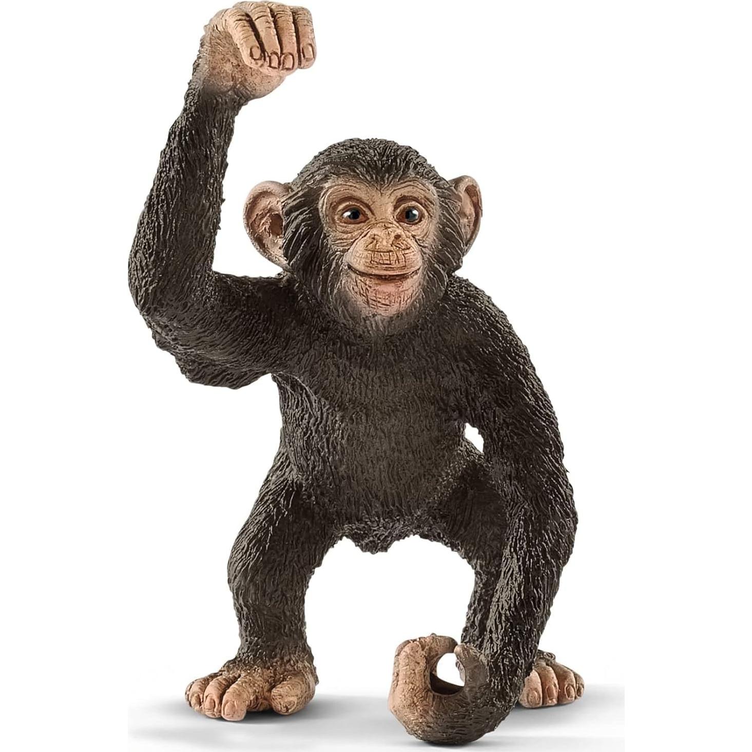 Set de Juego Schleich Chimpancé y Jeep Aventura 16 Piezas