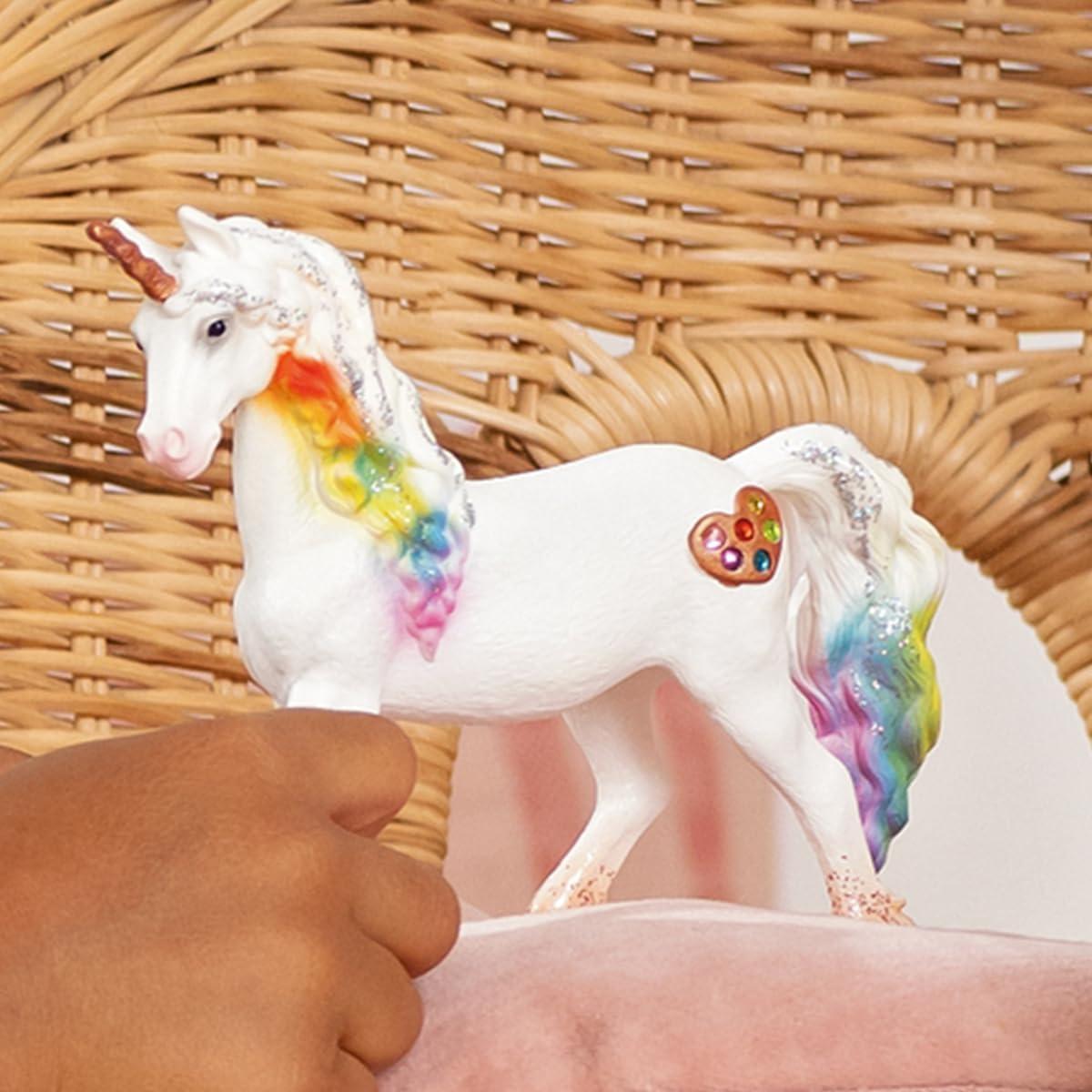 Figura Yegua Unicornio Rainbow Love Schleich 15.5 cm