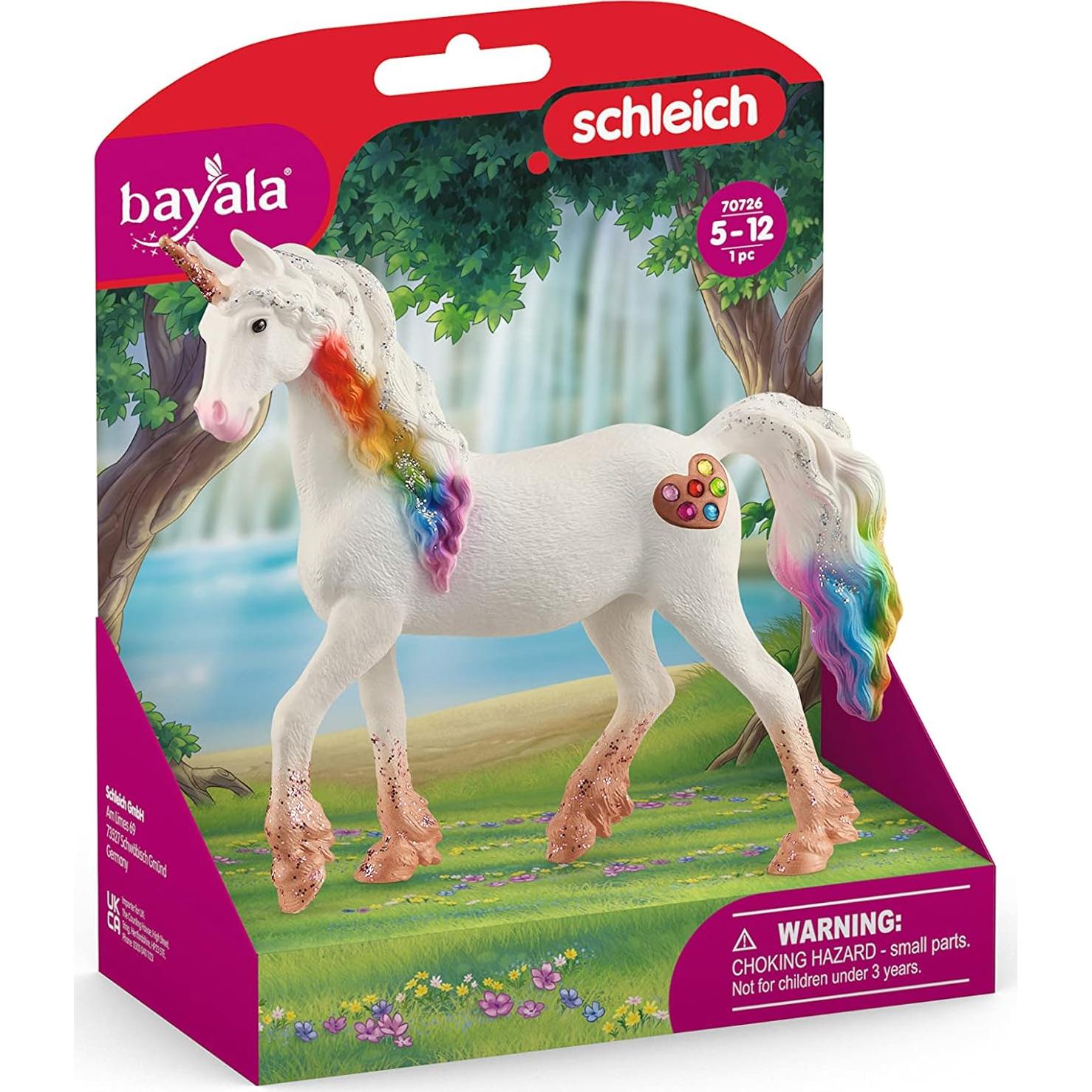 Figura Yegua Unicornio Rainbow Love Schleich 15.5 cm