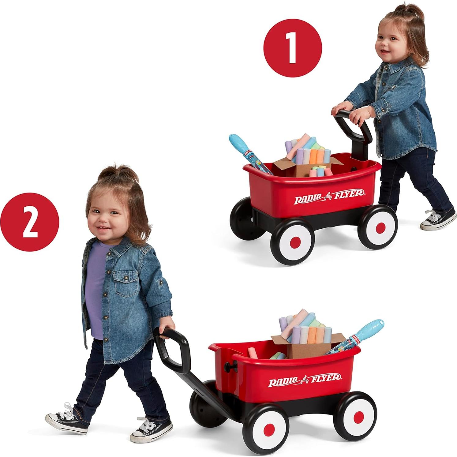 Carrito de Jardín 2-en-1 Radio Flyer Rojo 15.88 kg