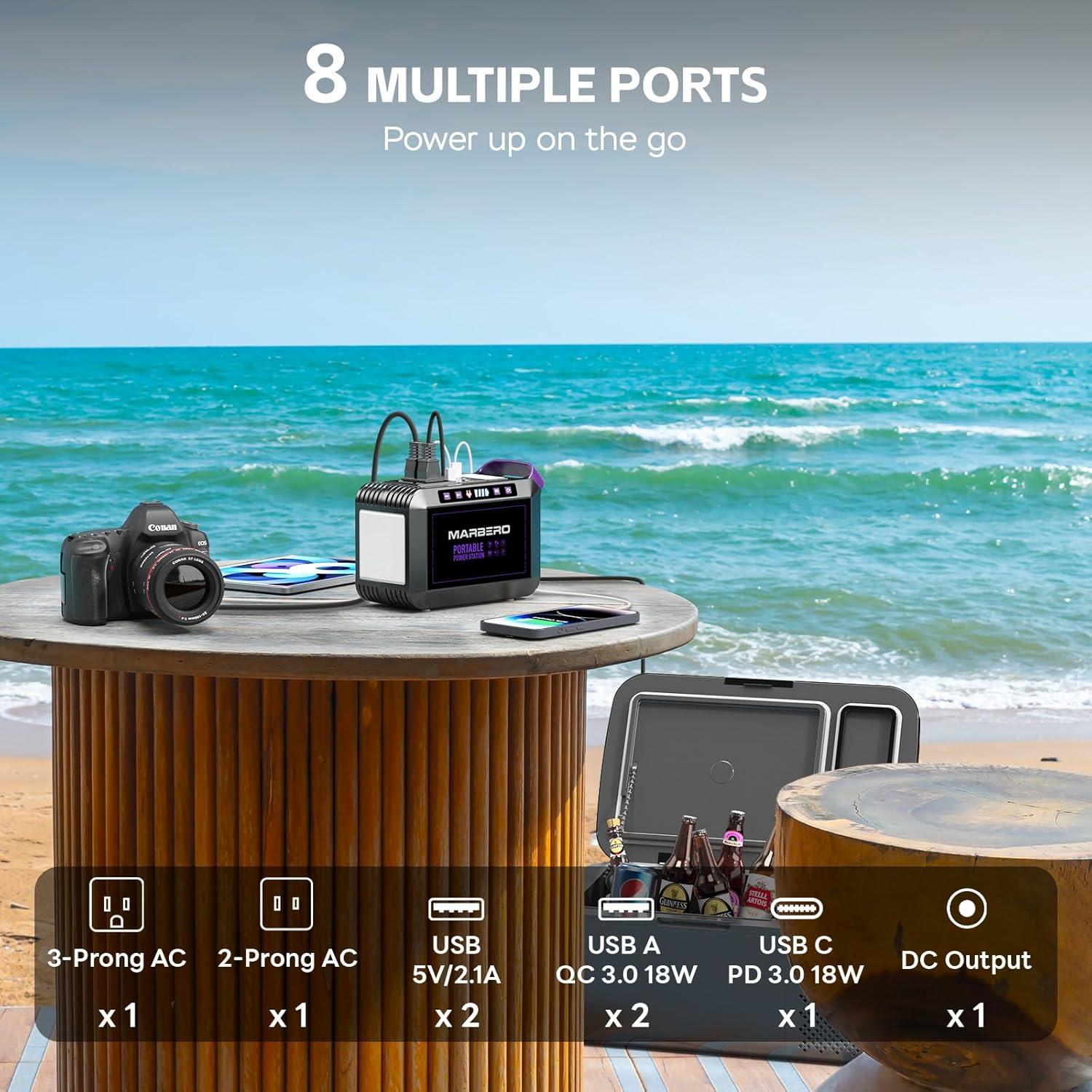 Generador Solar MARBERO M822MAX 200W con Panel 40W