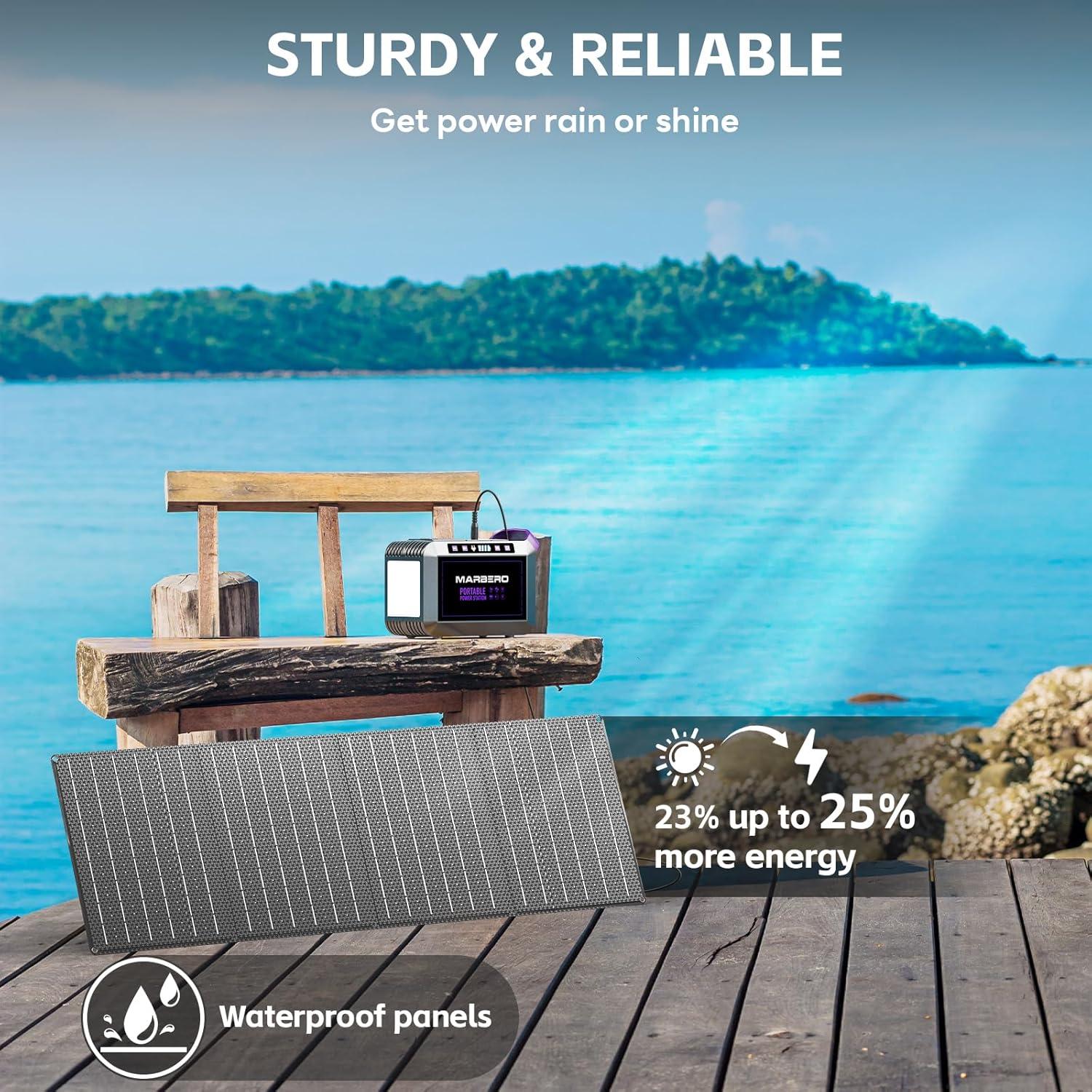 Generador Solar MARBERO M822MAX 200W con Panel 40W