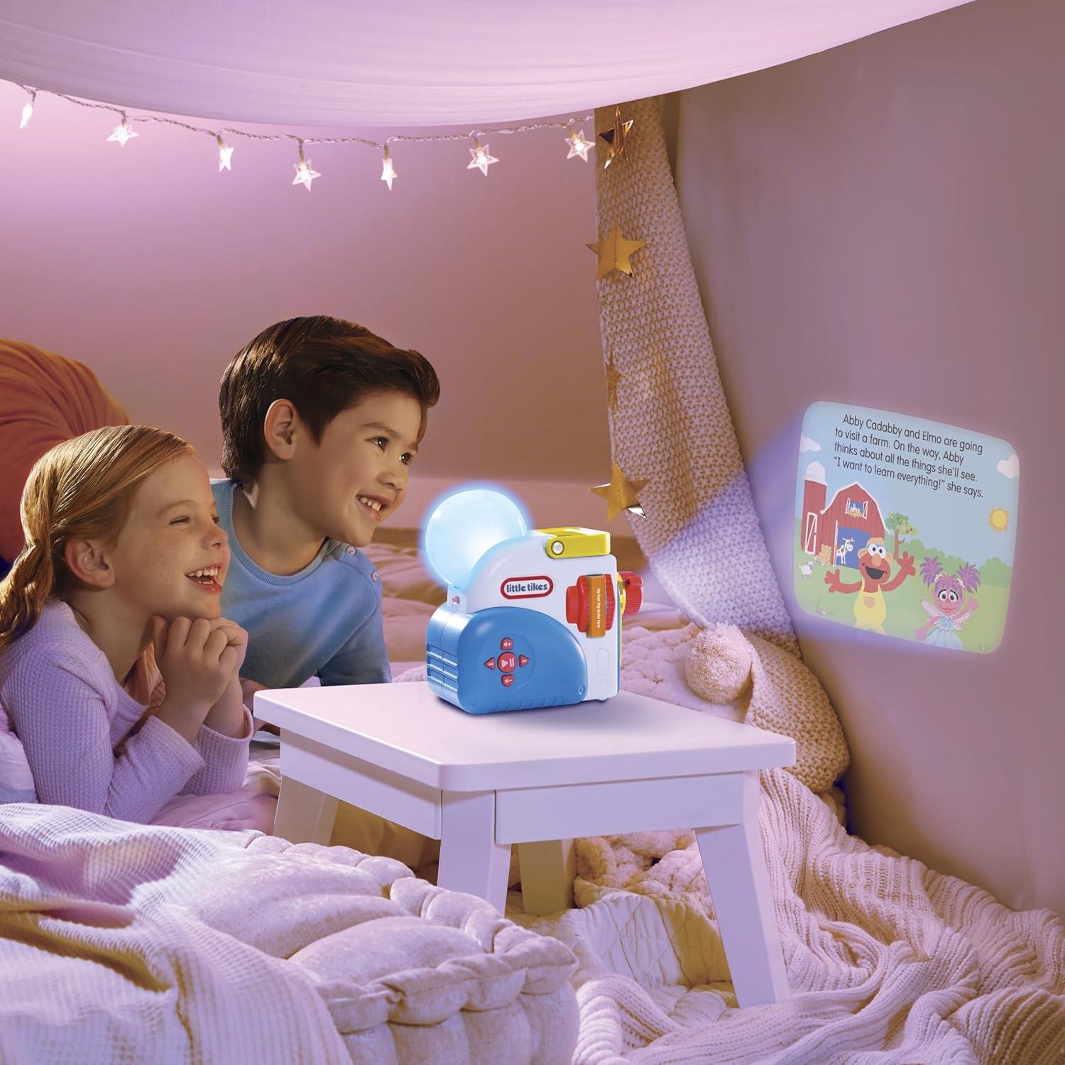 Pequeños Tikes Máquina de Sueños Elmo 3 Cuentos Luz Nocturna