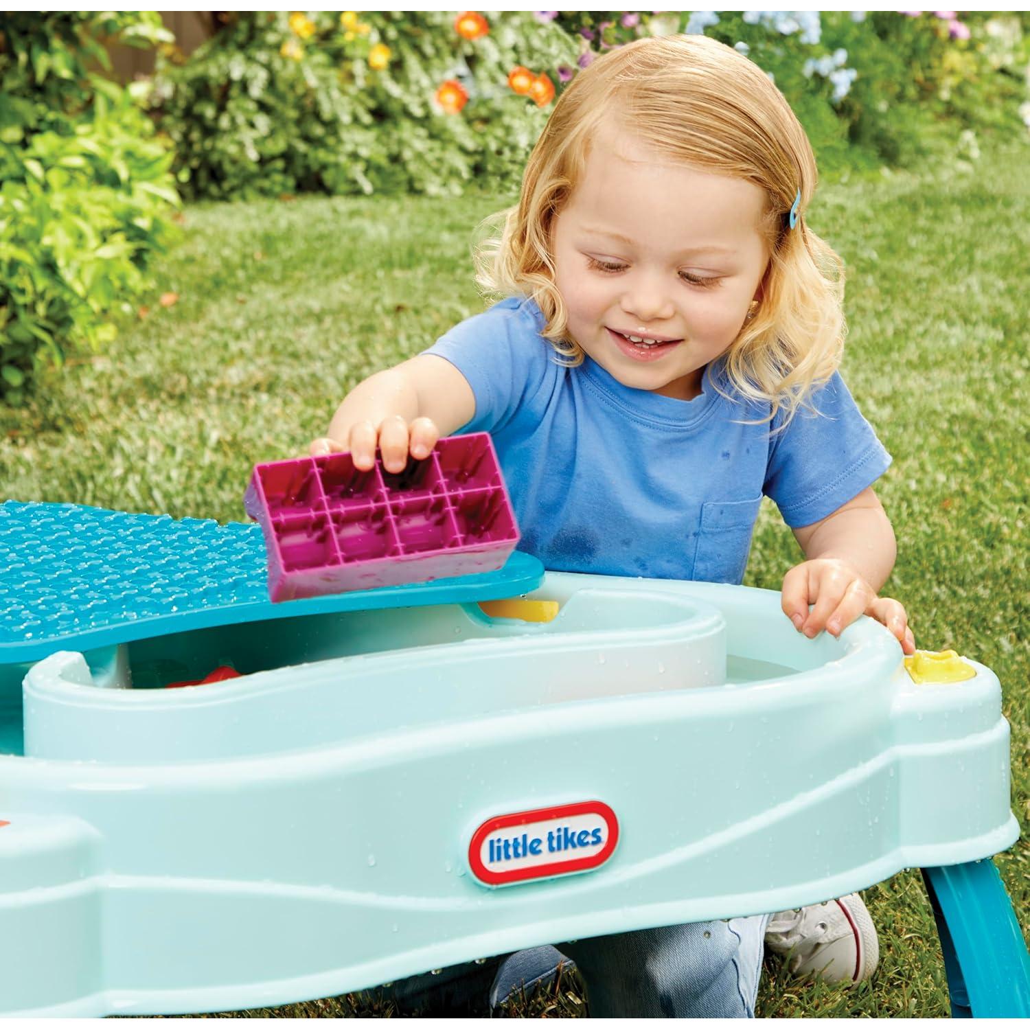 Mesa de Agua Build & Splash Little Tikes con 25 Accesorios
