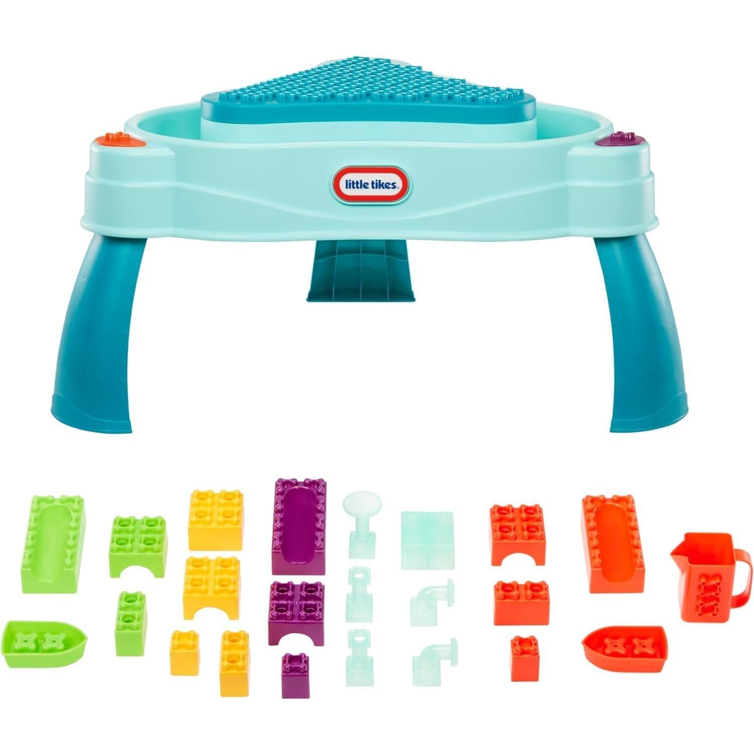 Mesa de Agua Build & Splash Little Tikes con 25 Accesorios