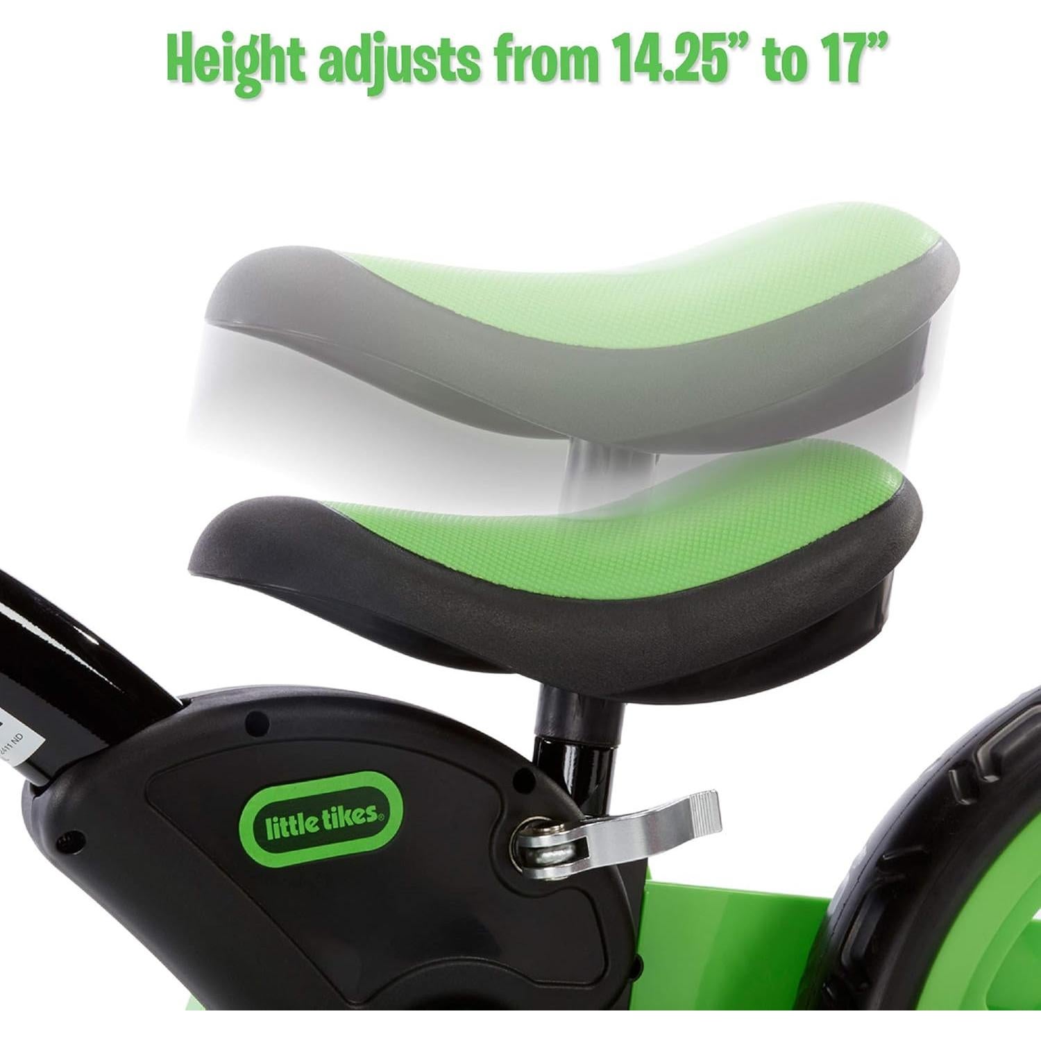 Bicicleta de Equilibrio a Pedal Little Tikes 12" Verde 2-5 Años