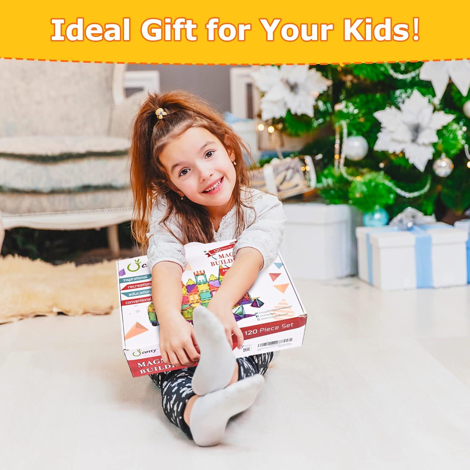 Bloques de Construcción Magnéticos Cossy 120 Piezas 3D