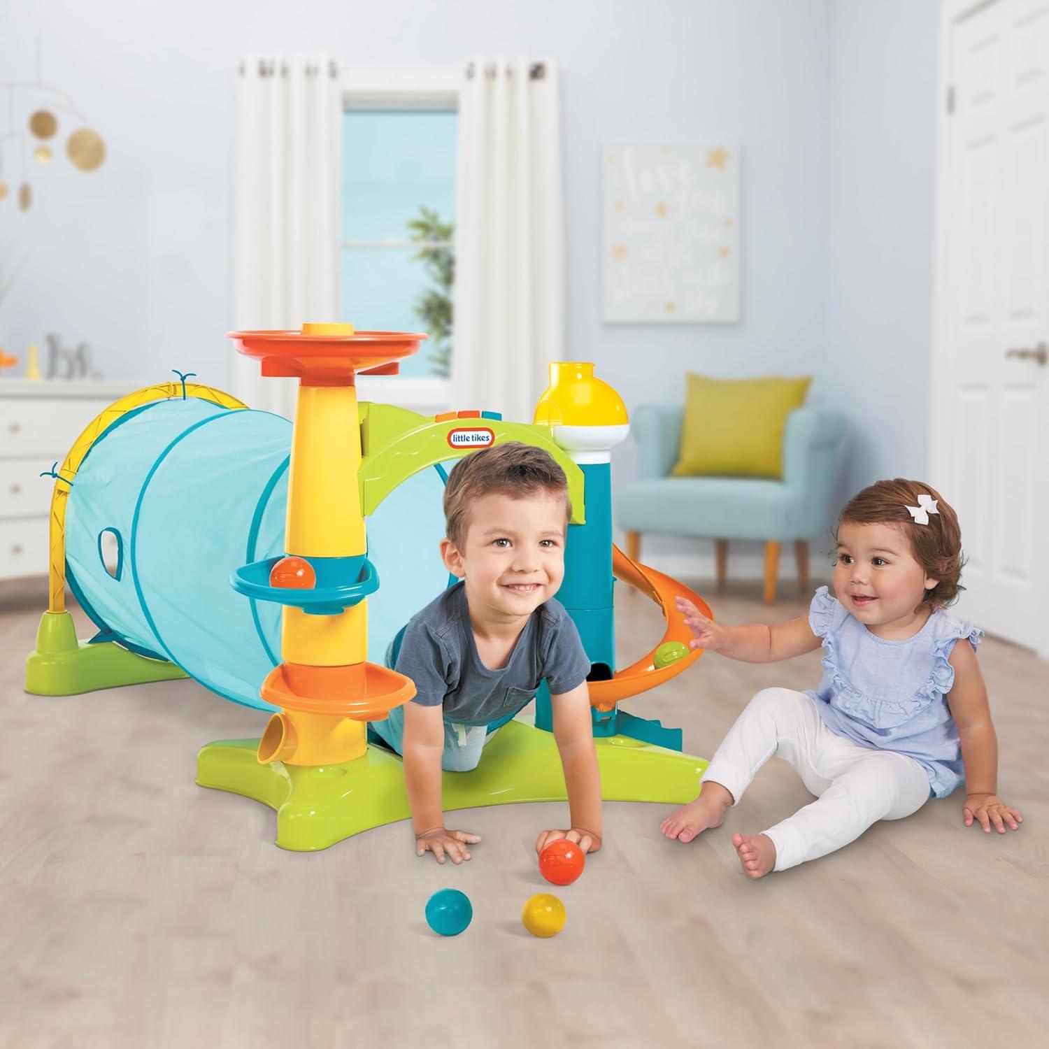 Túnel de Actividad 2-en-1 Little Tikes para Niños 1-3 Años