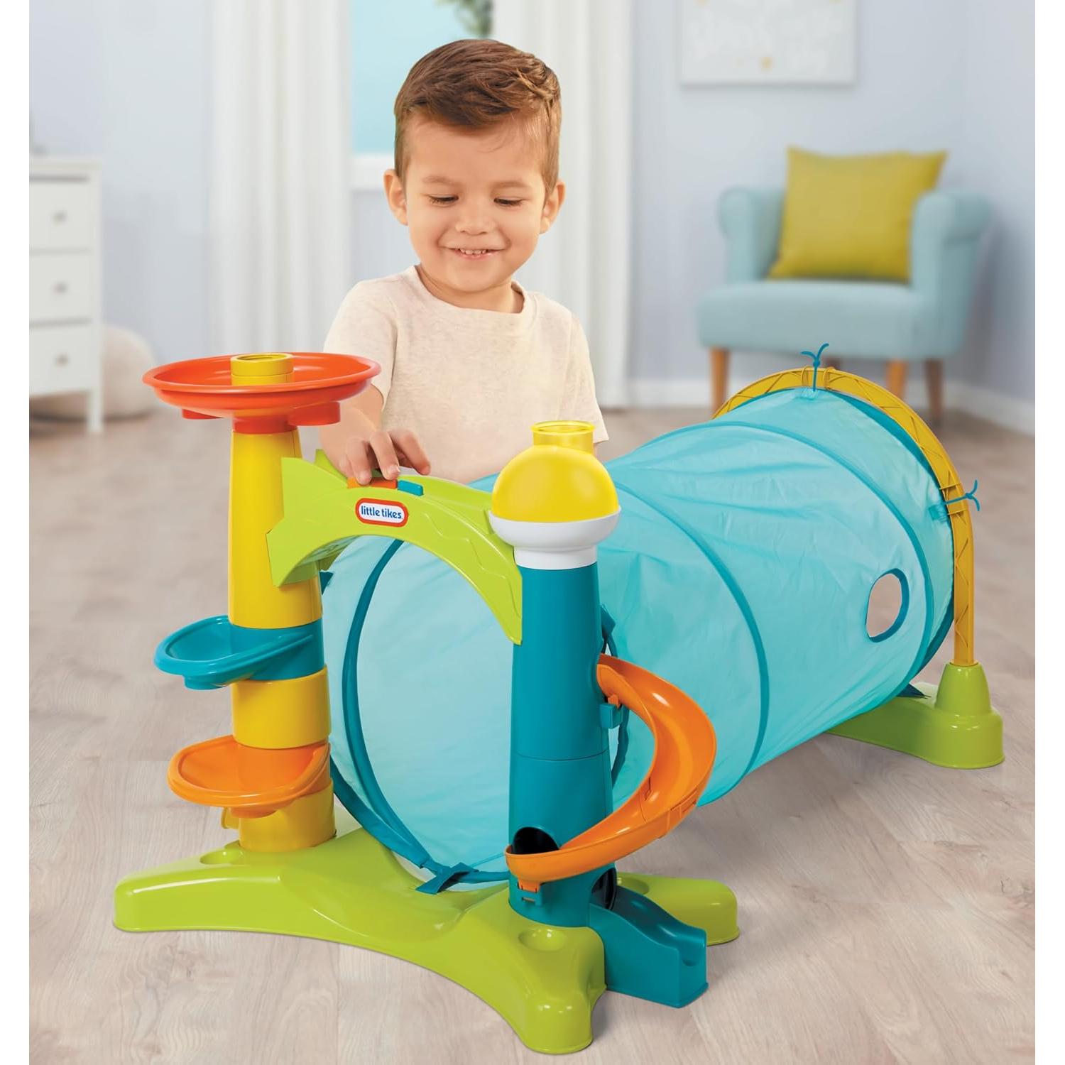 Túnel de Actividad 2-en-1 Little Tikes para Niños 1-3 Años