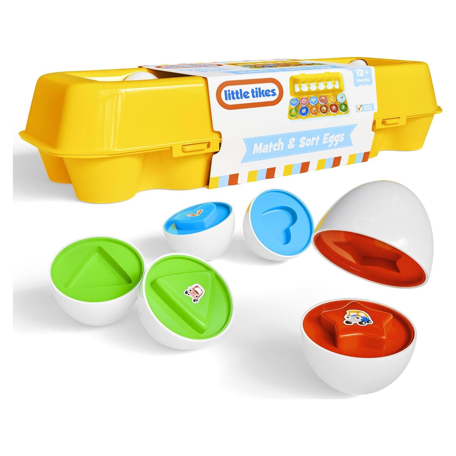 Juguete de Huevo de Emparejamiento Lollipop 12 Piezas Educativo