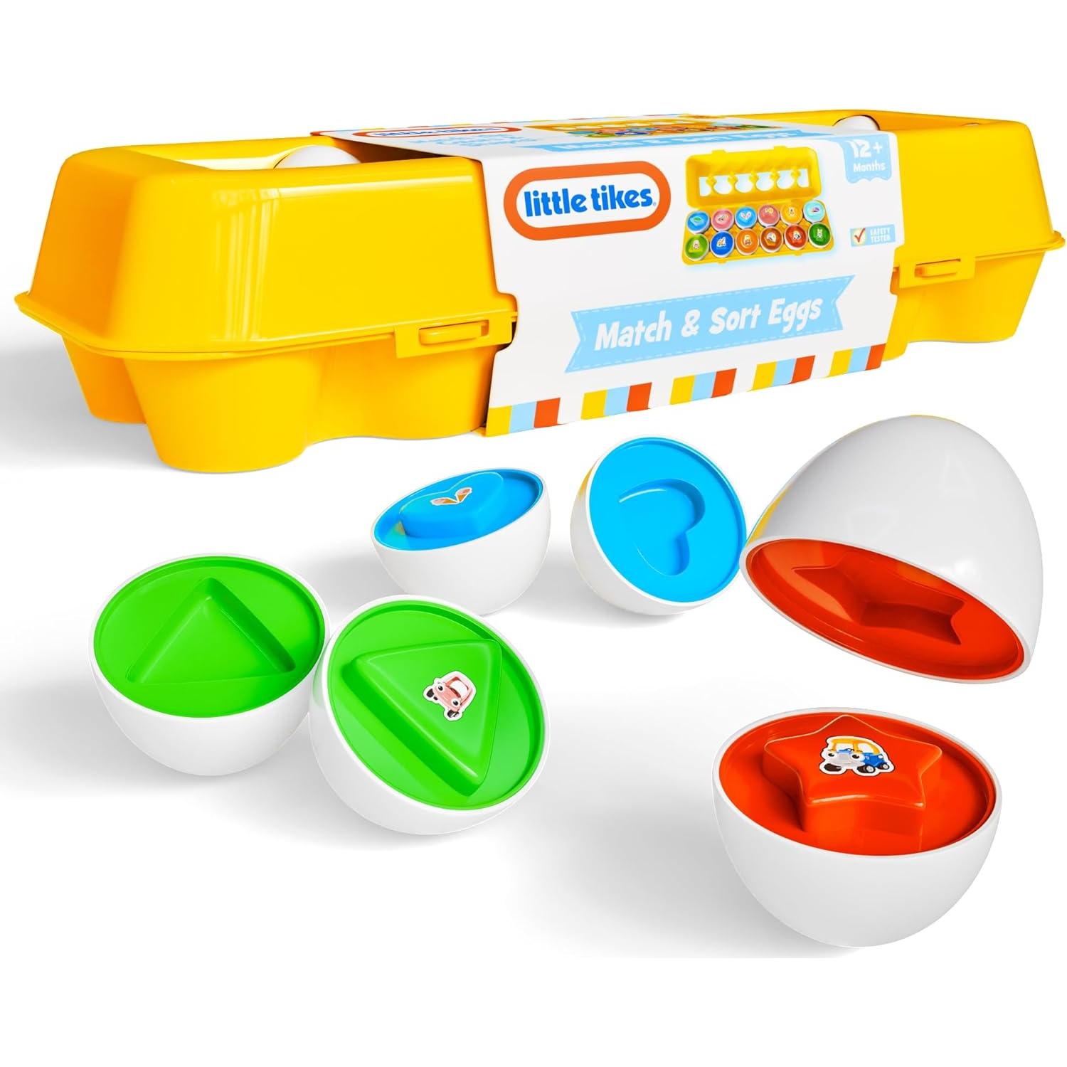 Juguete de Huevo de Emparejamiento Lollipop 12 Piezas Educativo