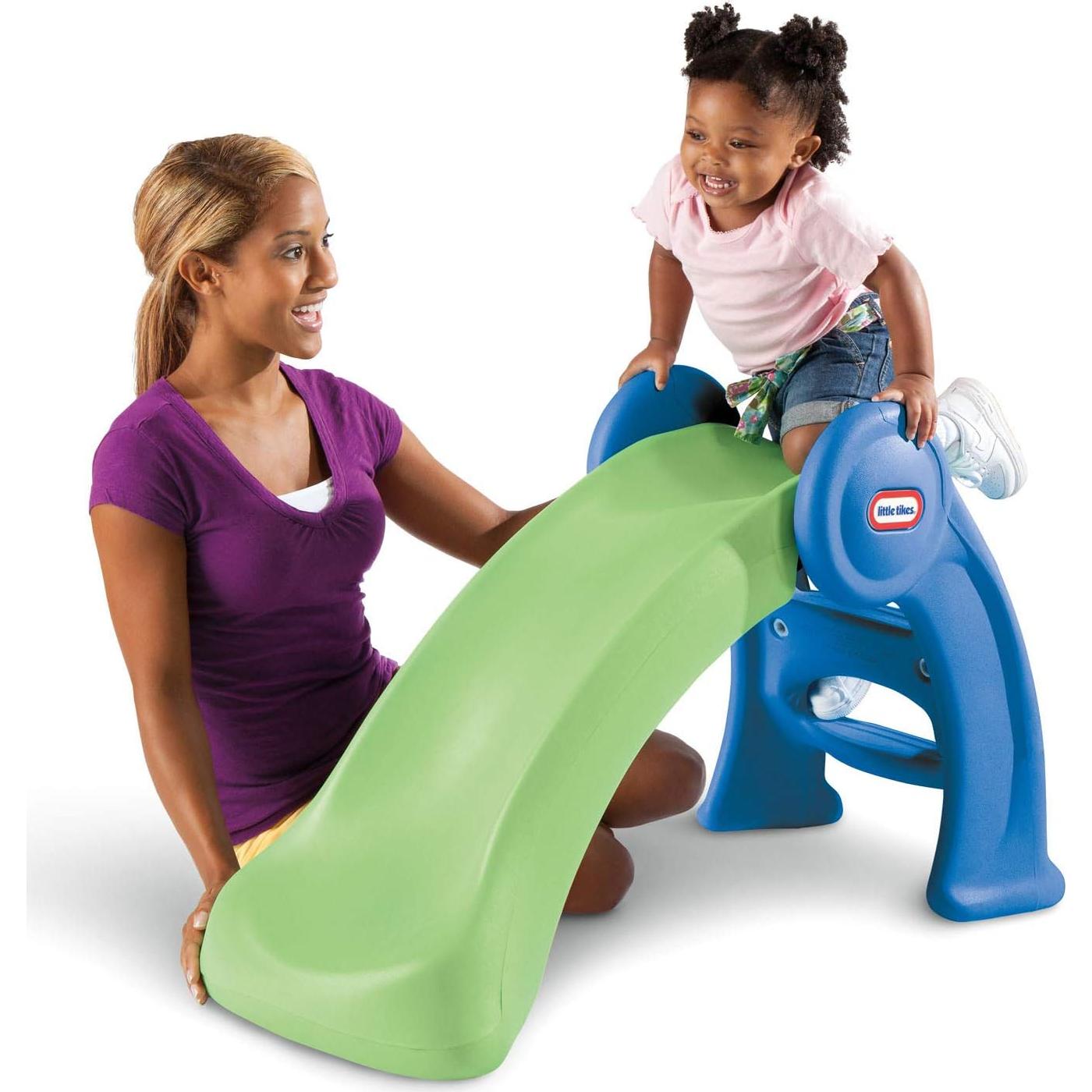 Tobogán Infantil Little Tikes Verde/Azul hasta 1.52 m