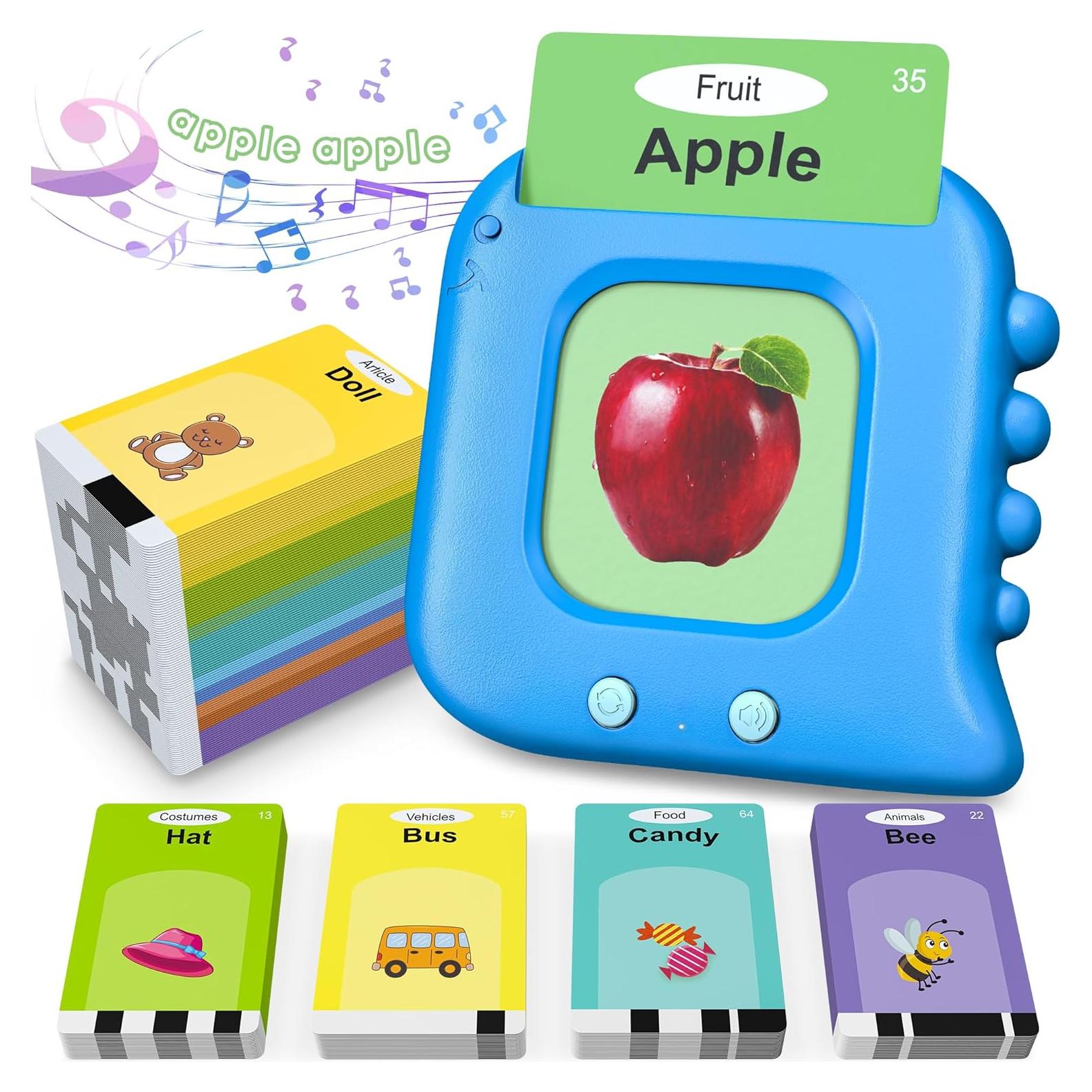 Tarjetas Flash Hablantes Kuovei para Niños 240 Palabras