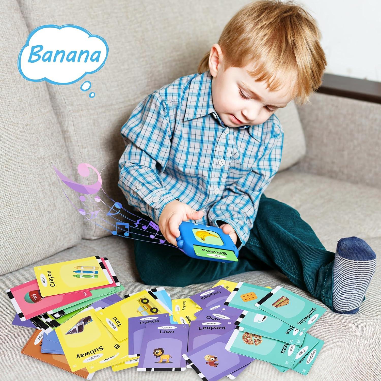 Tarjetas Flash Hablantes Kuovei para Niños 240 Palabras