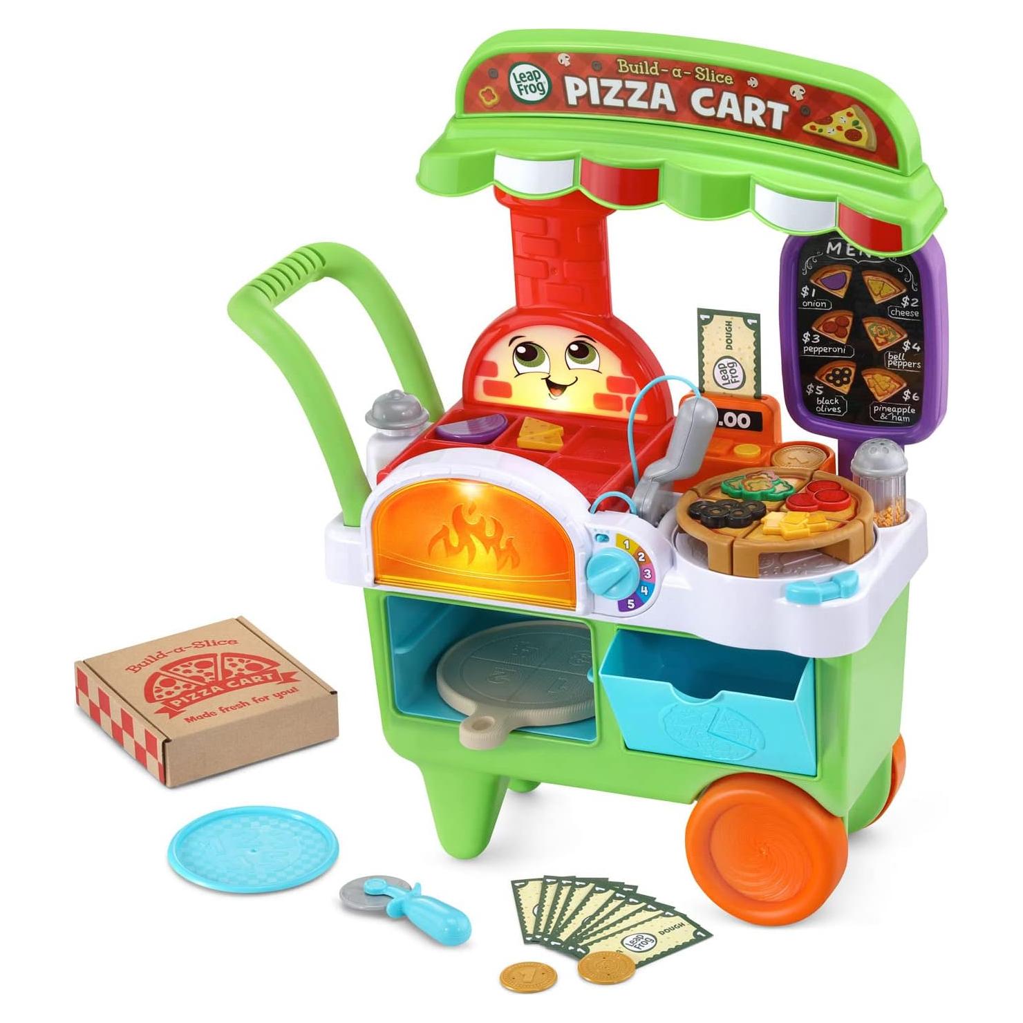 Carrito de Pizza LeapFrog Build-a-Slice Multicolor