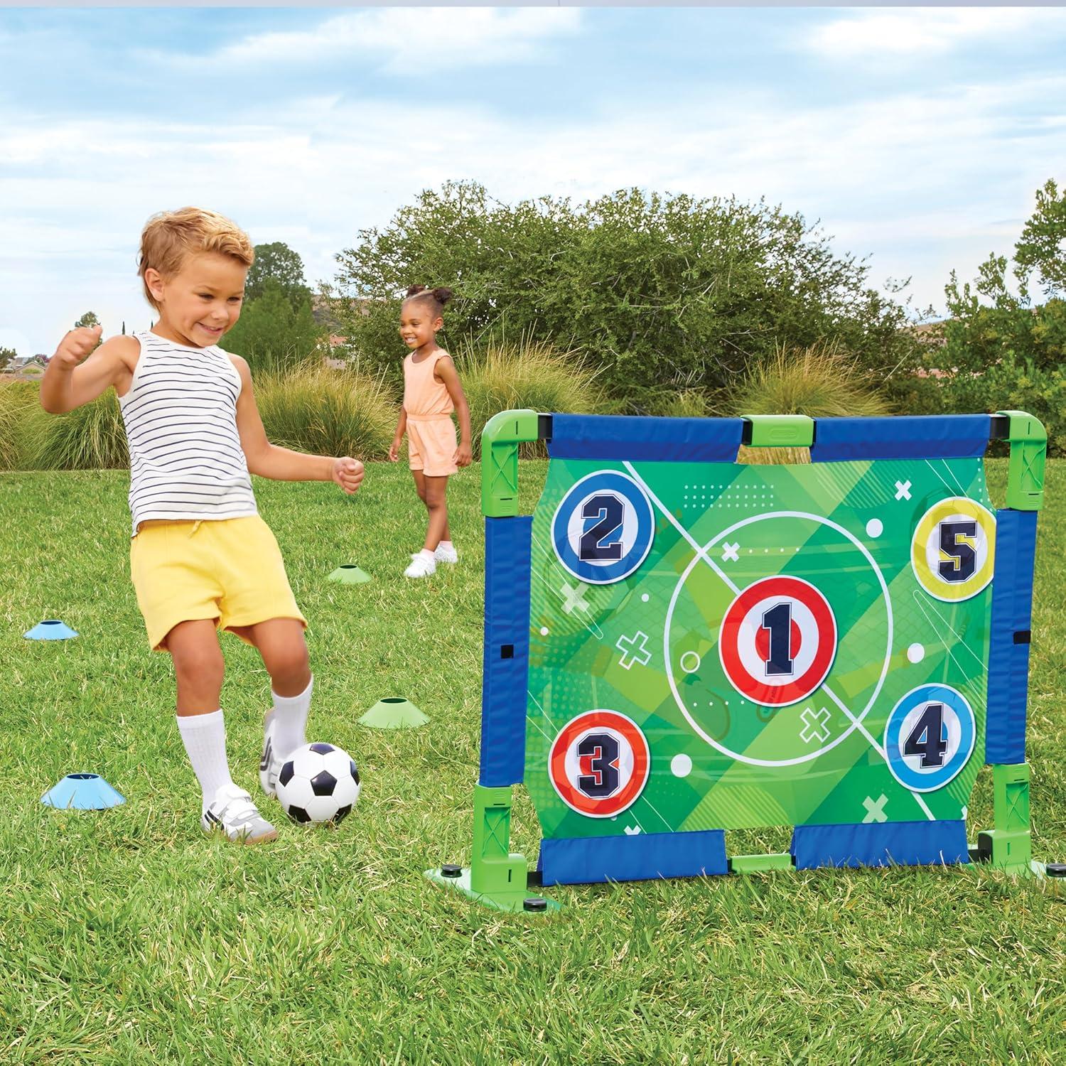 Entrenador de Fútbol TotSports Little Tikes con 9 Accesorios