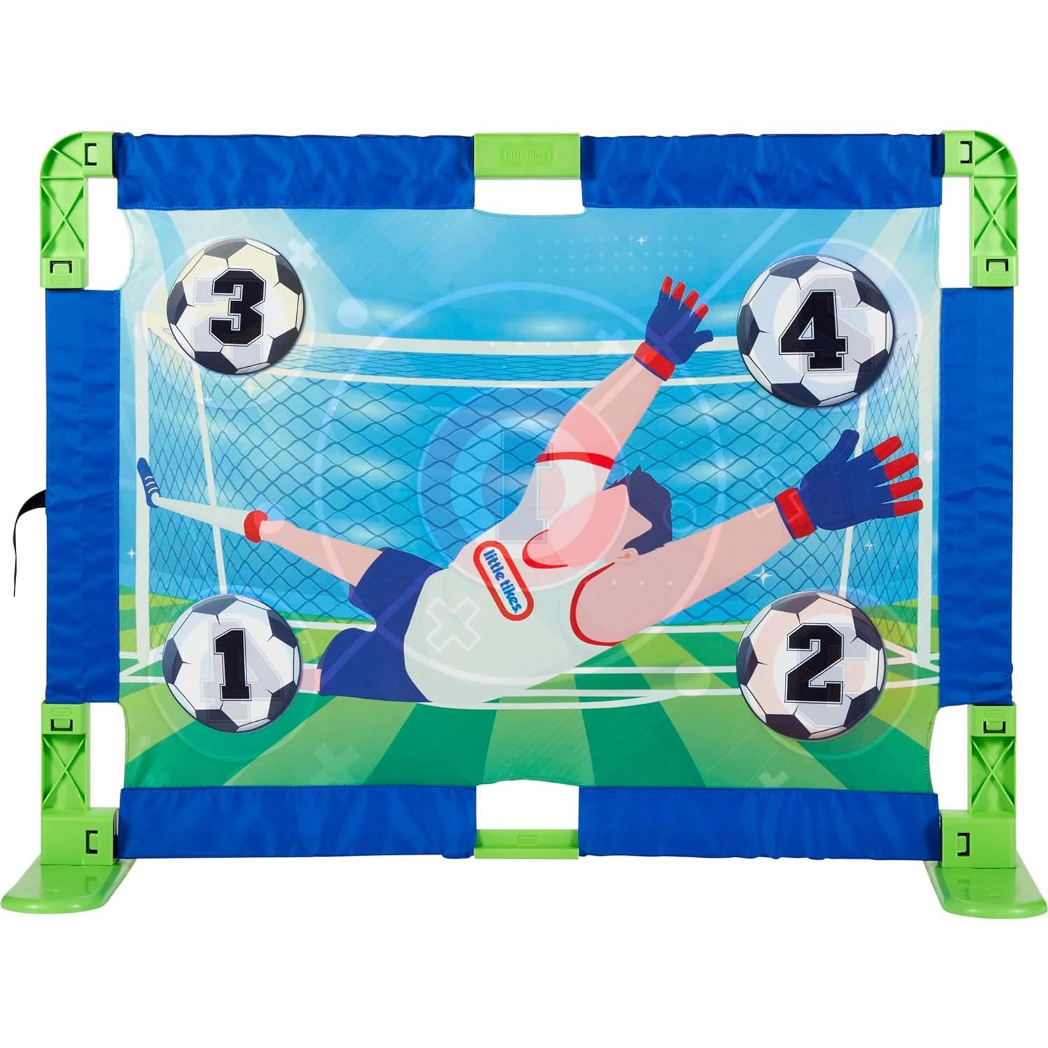 Entrenador de Fútbol TotSports Little Tikes con 9 Accesorios