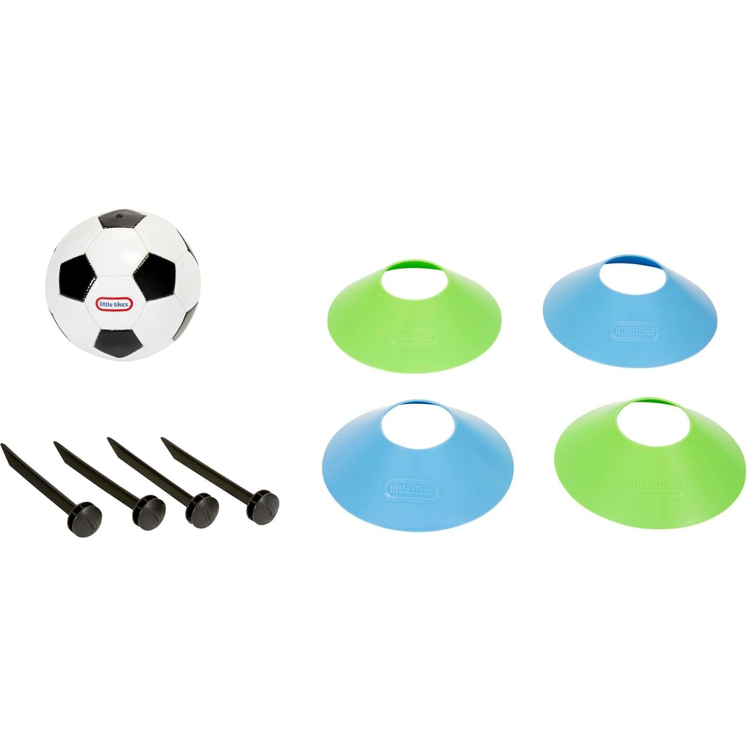 Entrenador de Fútbol TotSports Little Tikes con 9 Accesorios