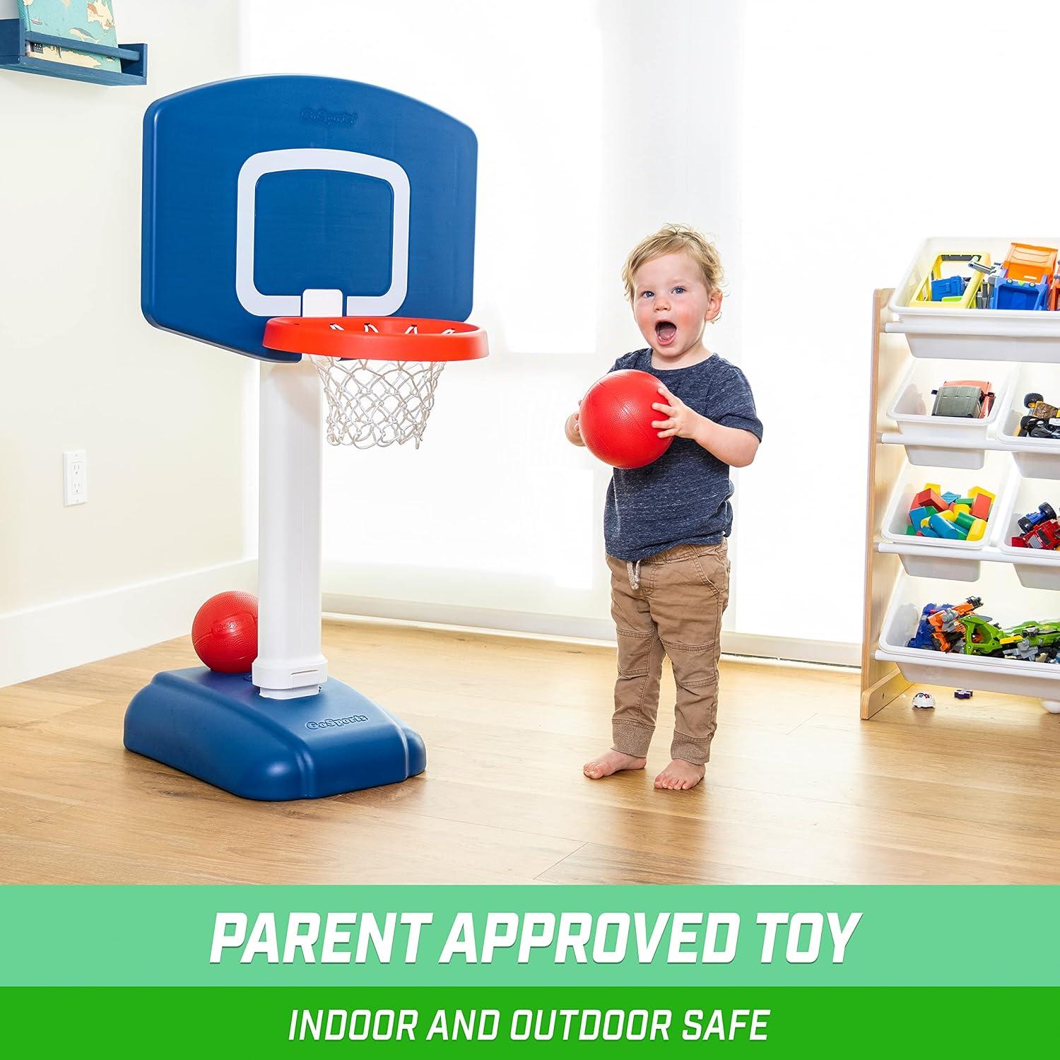 Pelotas de Baloncesto Inflables GoSports para Niños - 3 Piezas 15.24 cm