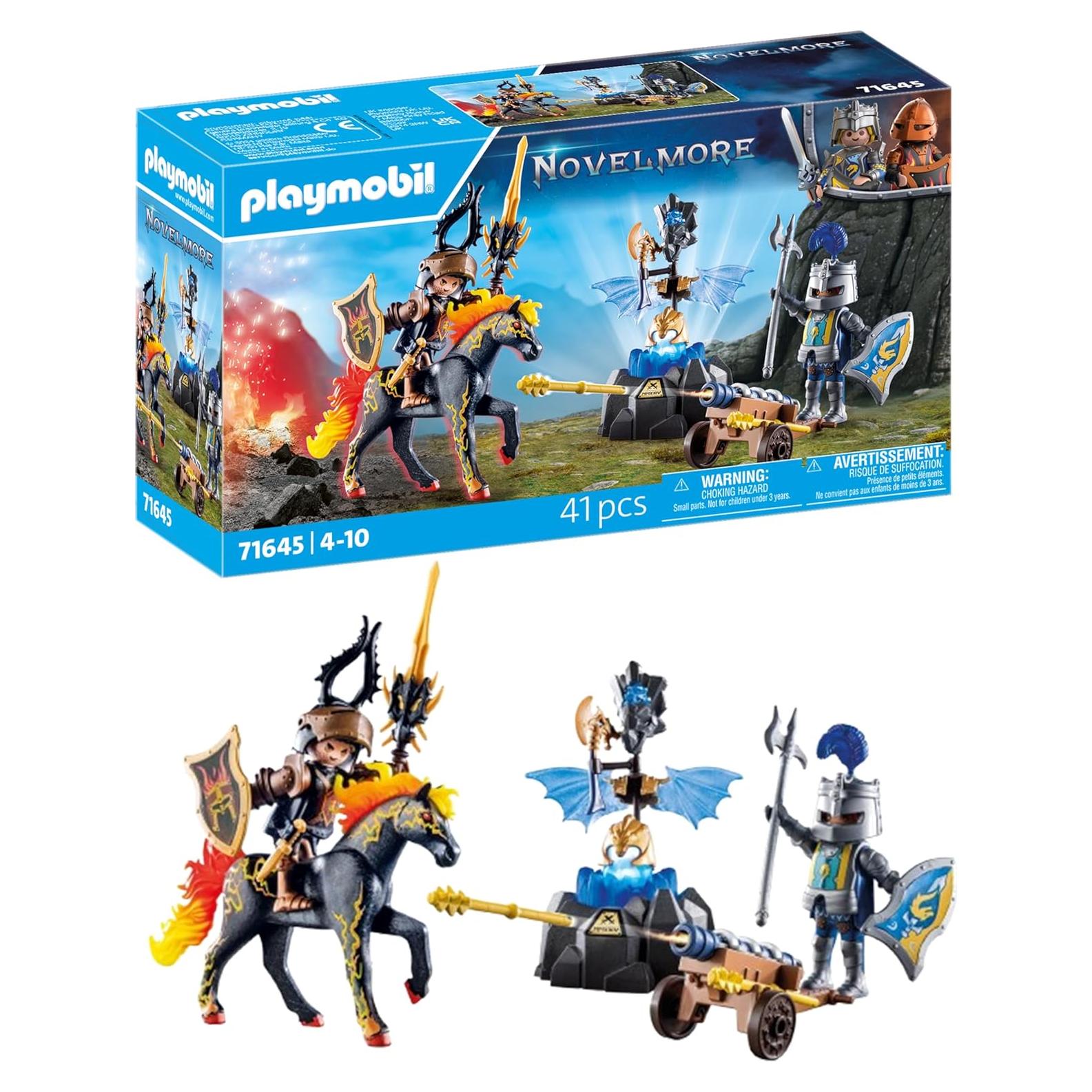 PLAYMOBIL Novelmore 71645 Caballeros y Caballo Juguete